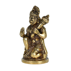 Brass Hanumanji God Idol- Antique