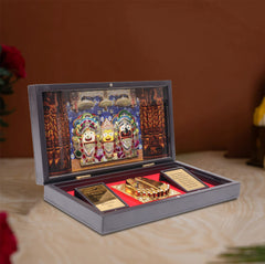 Lord Jagannath Mini Mandir – Small Temple Decor for Home & Travel