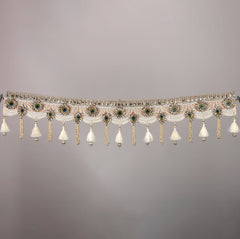 Peacock Divine Toran – Vibrant Ethnic Bandhanwar with Peacock Motifs for Auspicious Decor