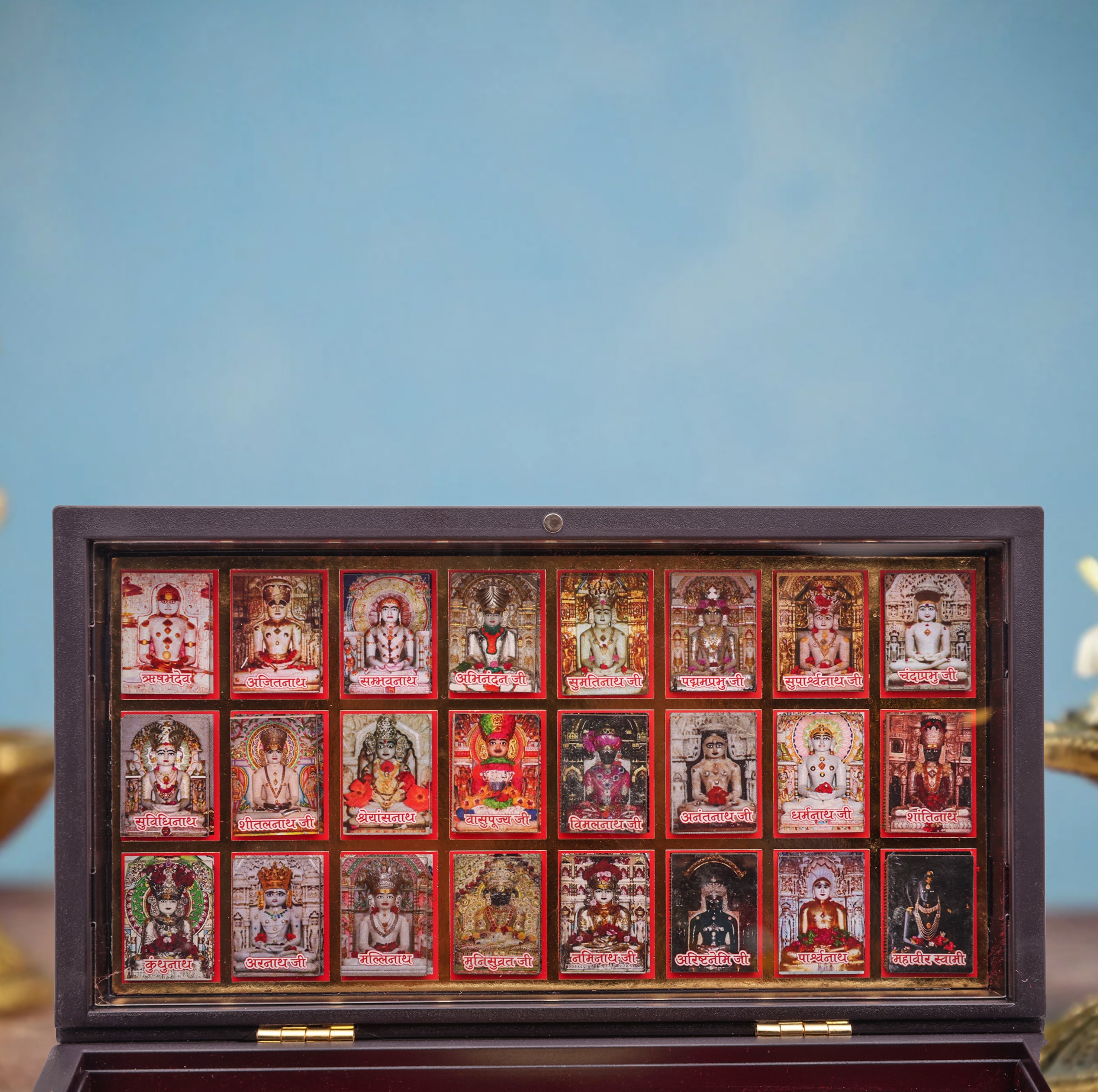 Jain Tirthankara Pocket Temple – Compact & Travel-Friendly Mini Mandir