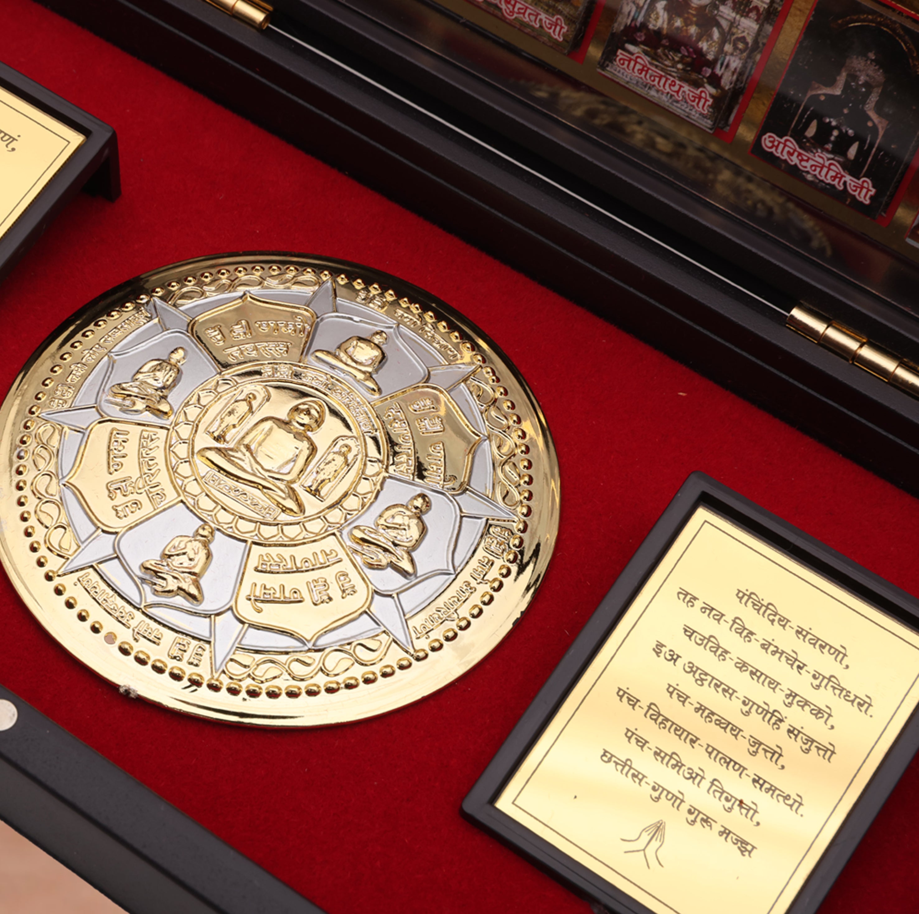 Jain Tirthankara Pocket Temple – Compact & Travel-Friendly Mini Mandir