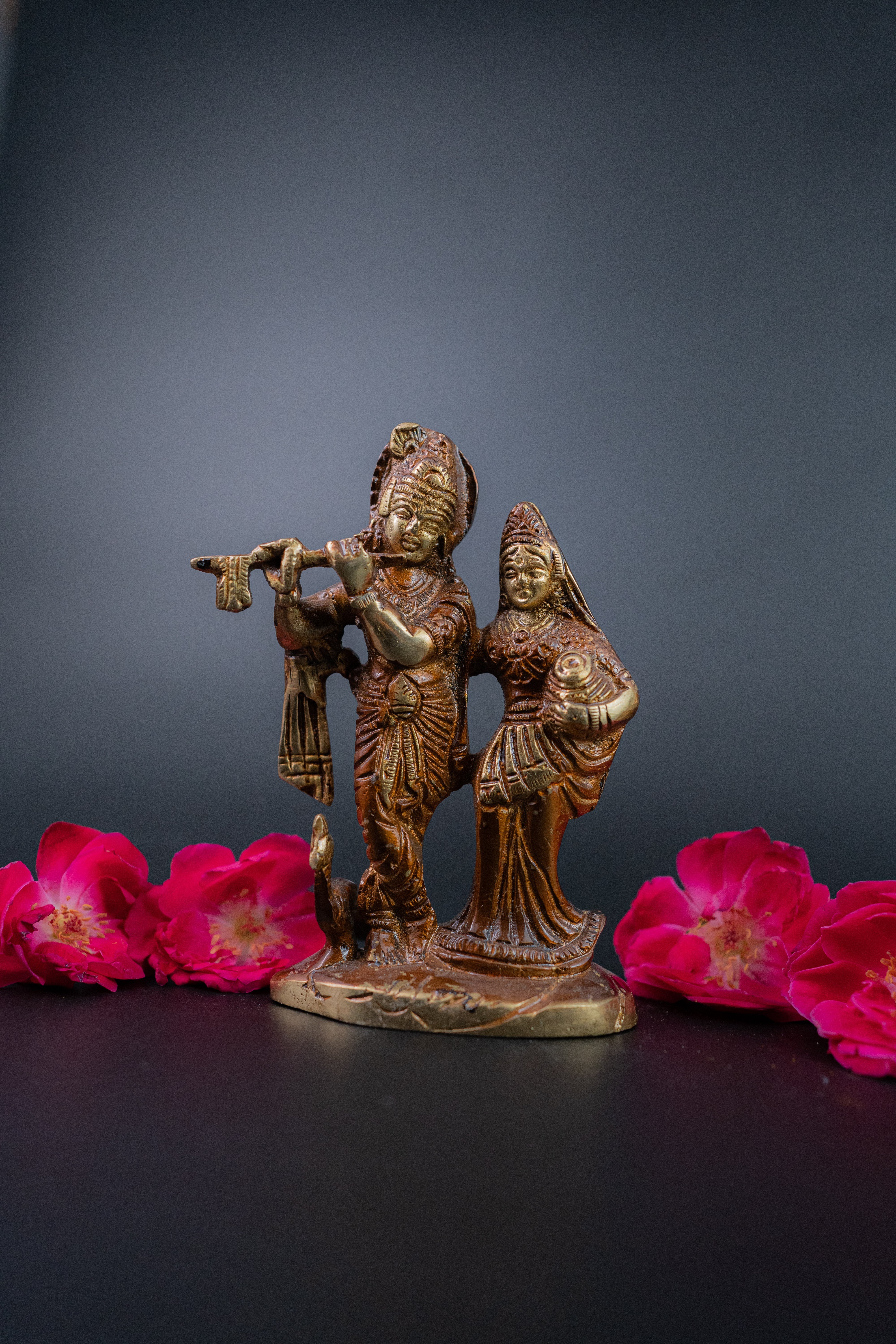 Radha Krishna God Idol - 5" Height