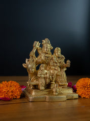 Pure Brass Shiv Parivar - 5" Height