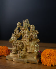 Pure Brass Shiv Parivar - 5" Height