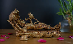 Resting Brahma Vishnu Mahesh - 5" Height