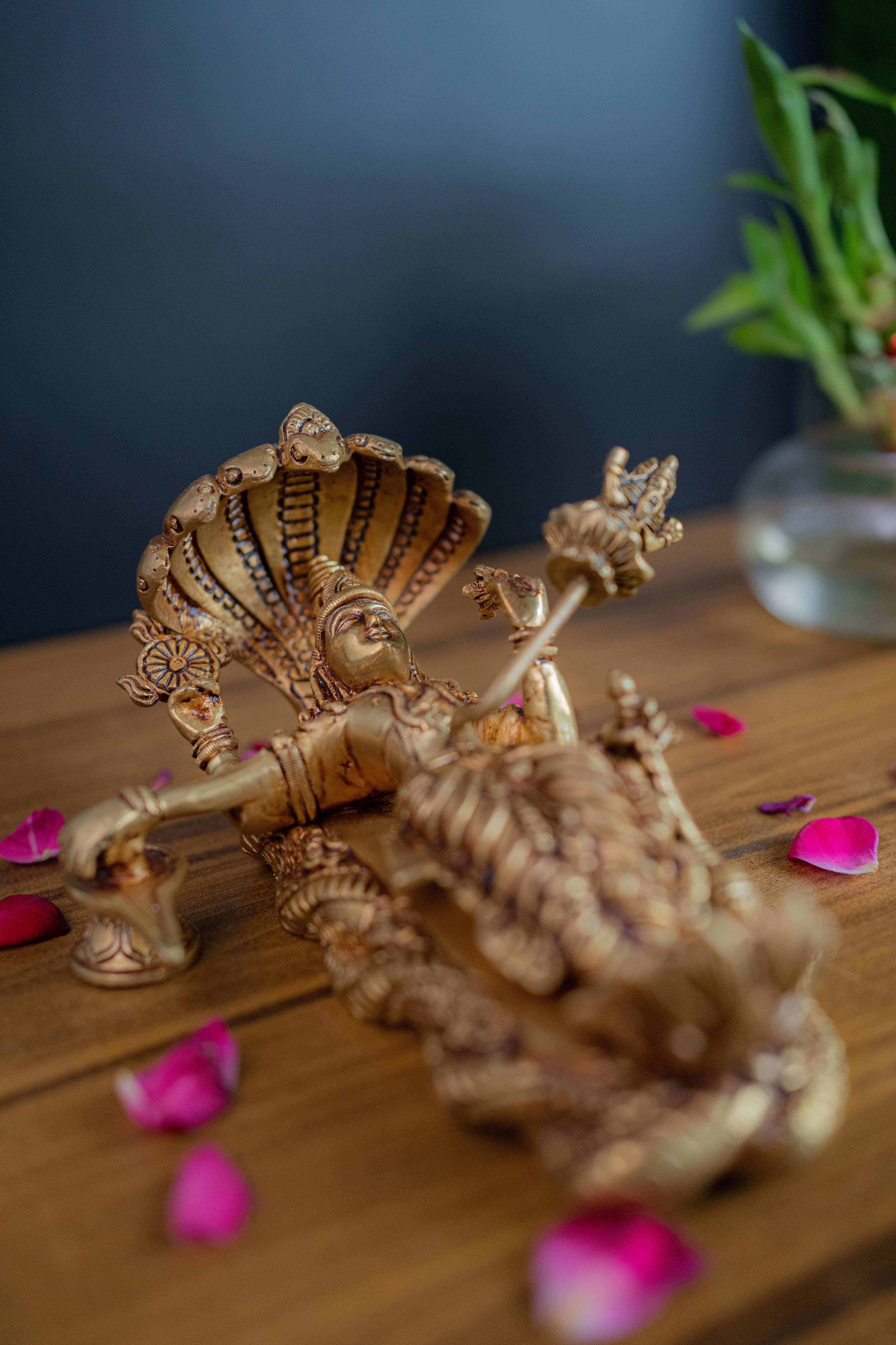 Resting Brahma Vishnu Mahesh - 5" Height