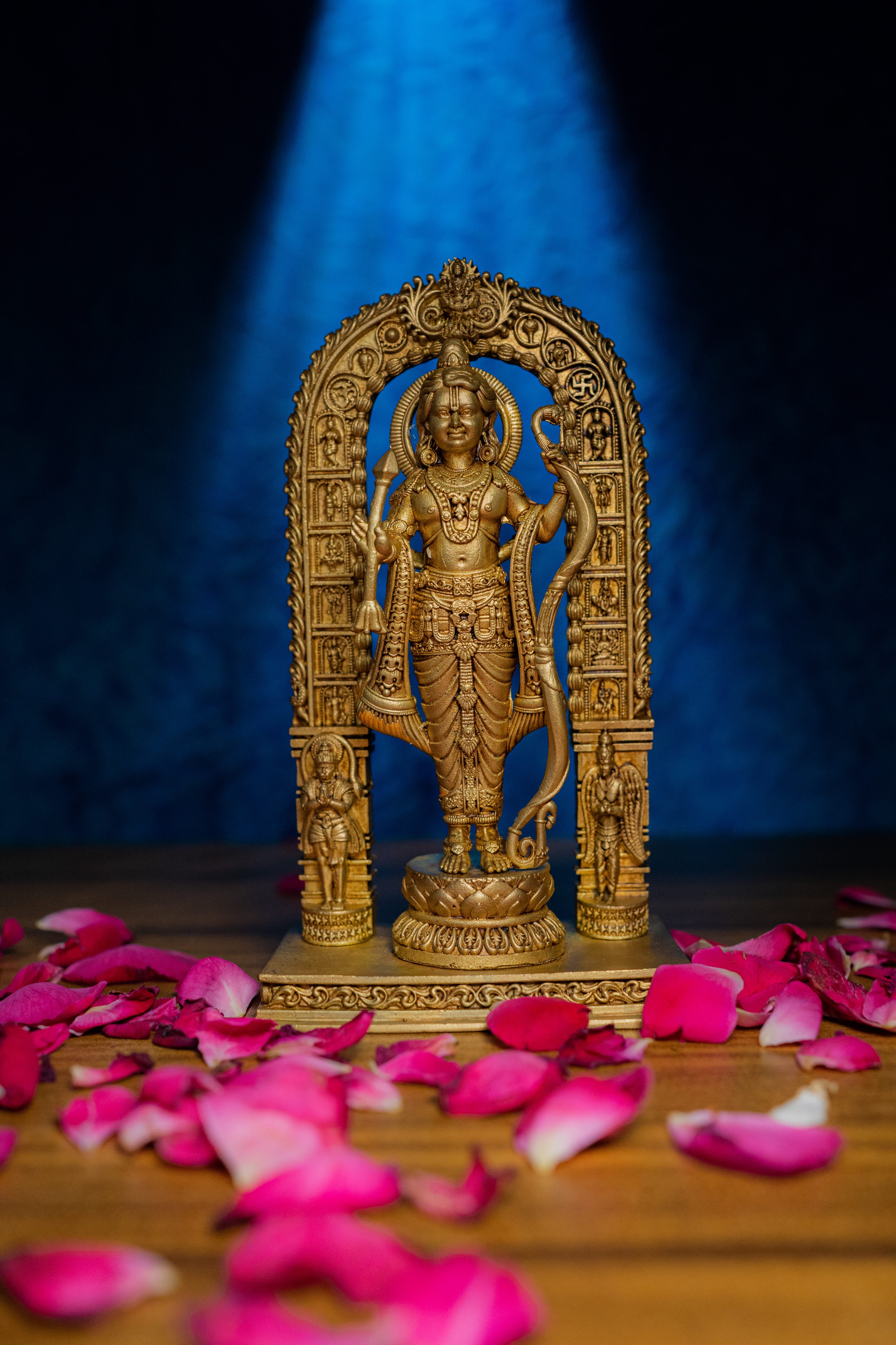 Brass Super Fine  Ram Lalla Idol - 5" Height