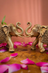 Brass Superfine Elephant - 2" Heights