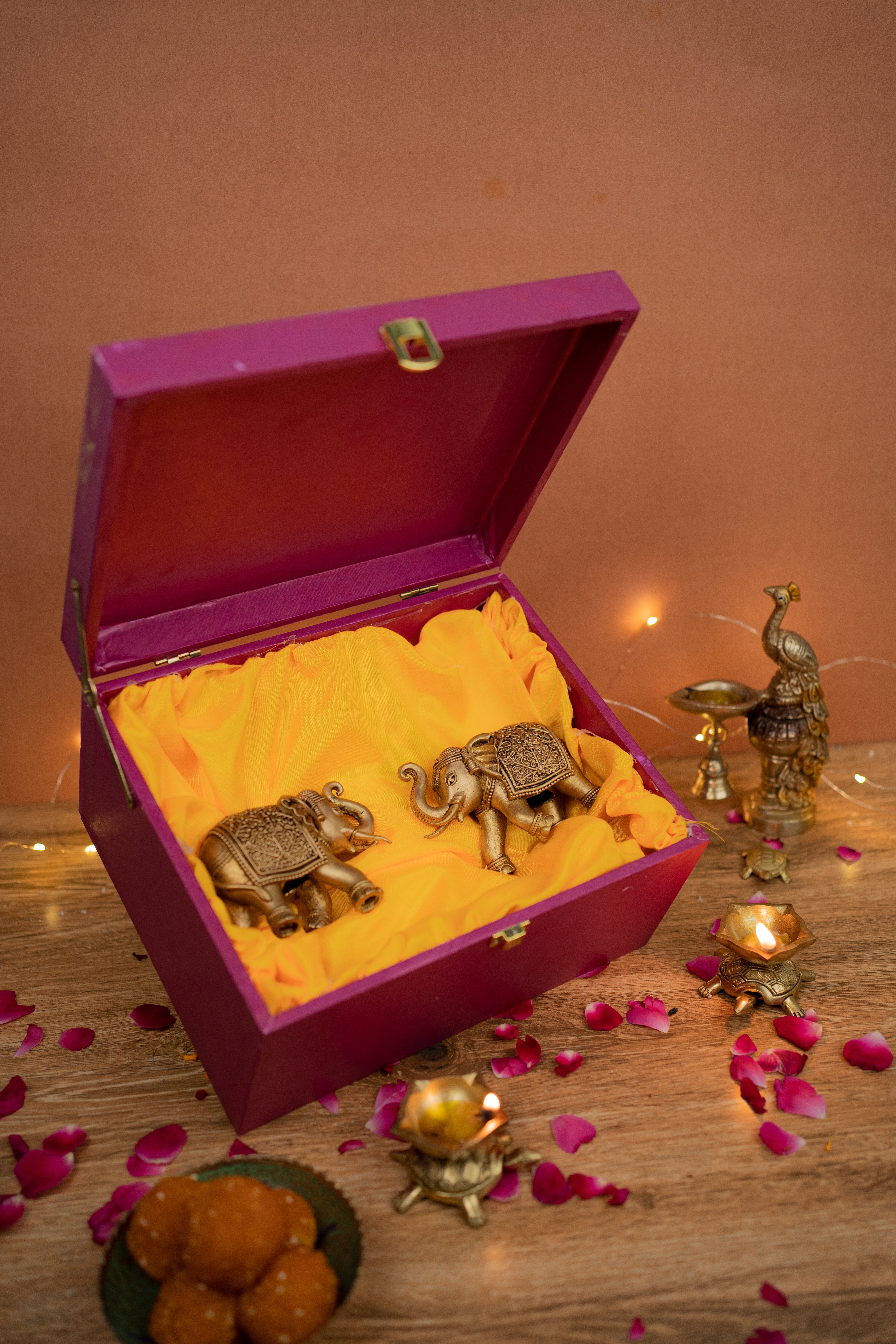 Brass Superfine Elephant - 2" Heights