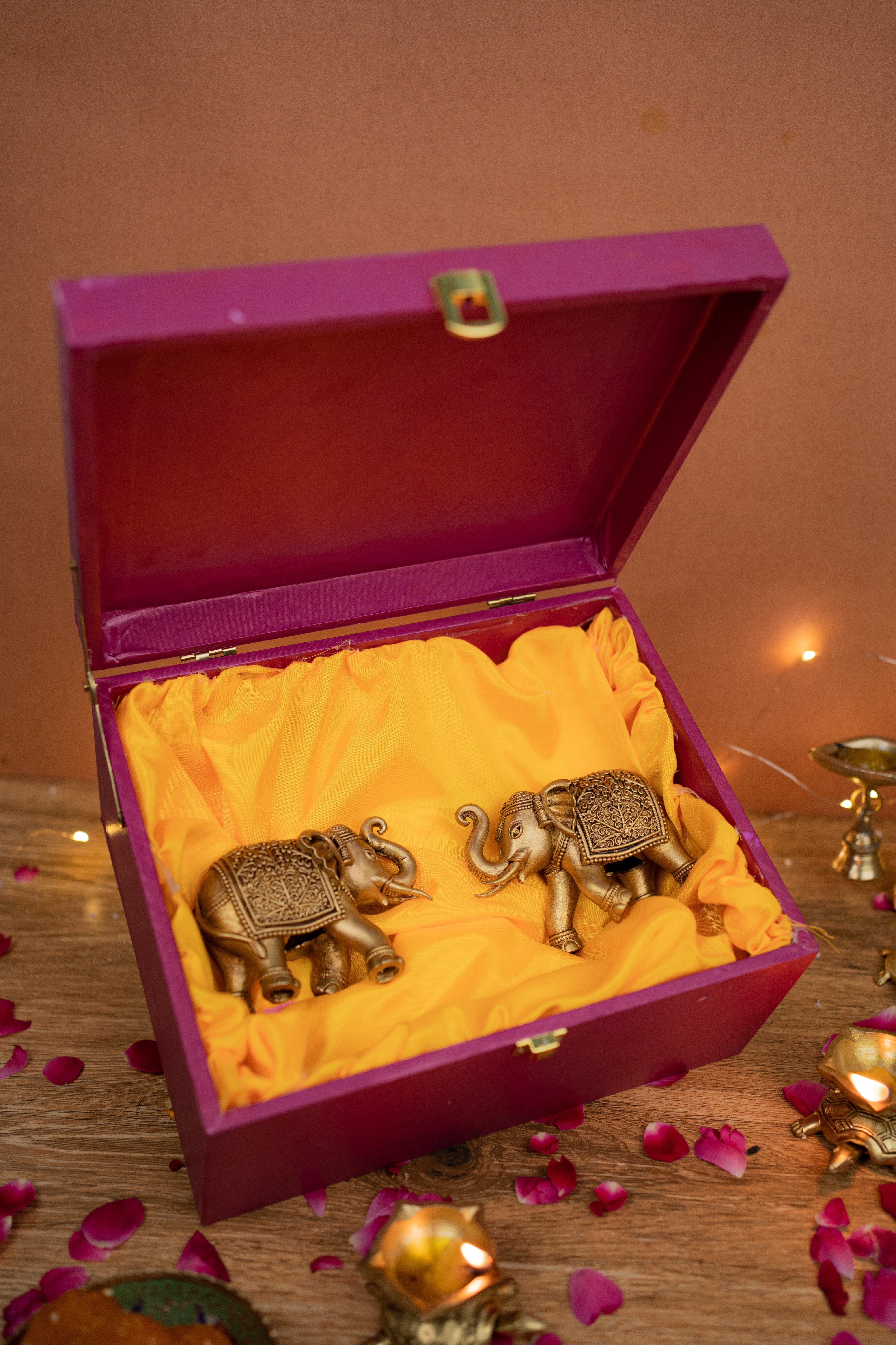 Brass Superfine Elephant - 2" Heights