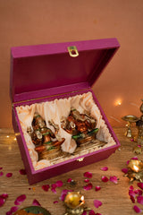 Blessed Lakshmi Ganesha Idol Set – Prosperity & Auspicious Home Décor