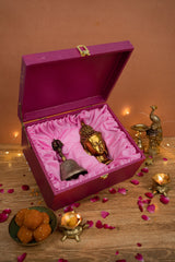 Superfine Brass Buddha Head and Meditation Bell