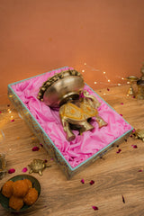 Majestic Brass Elephant Urli – Traditional Décor Bowl for Flowers & Festive Charm