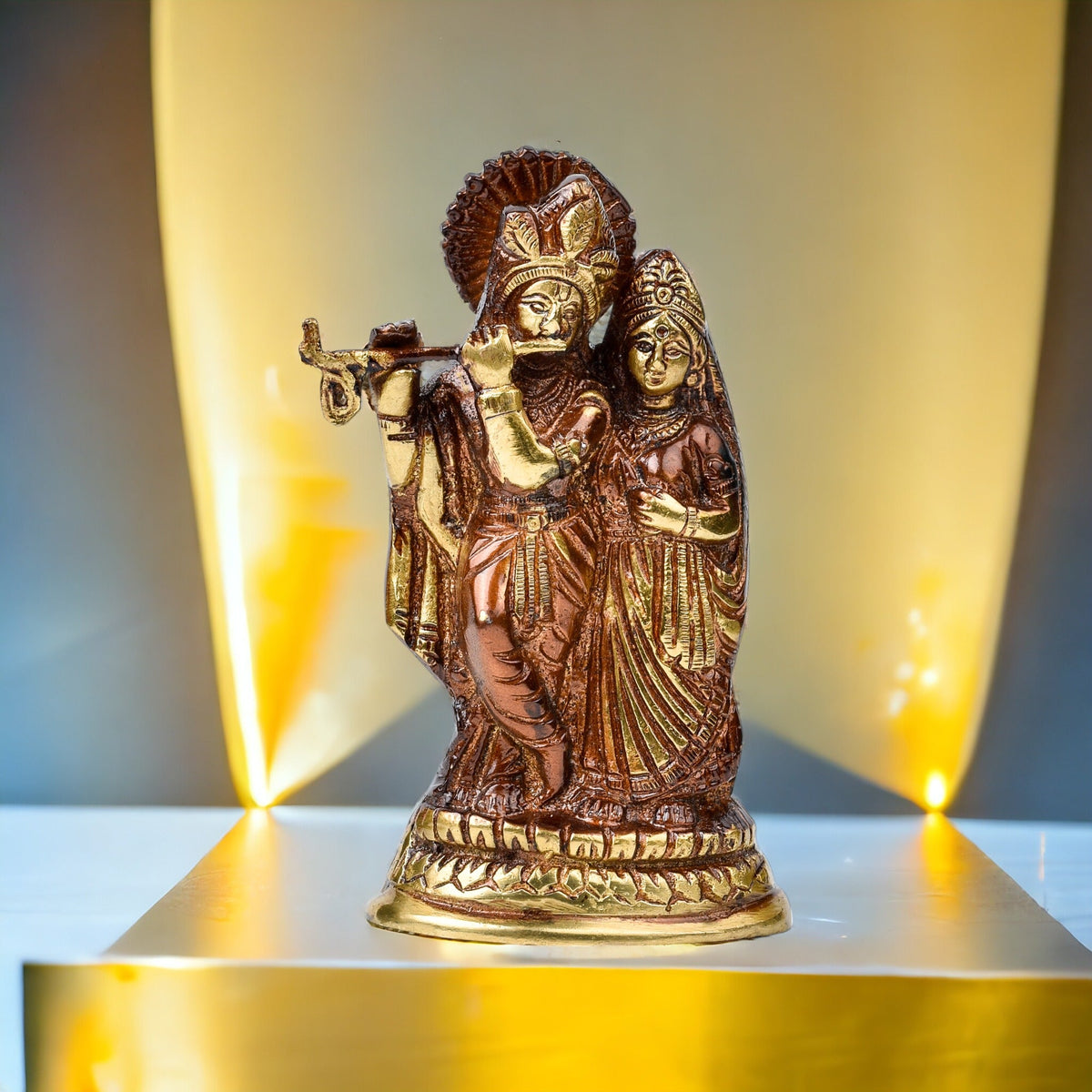 Radha Krishna God Idol - 5" Height