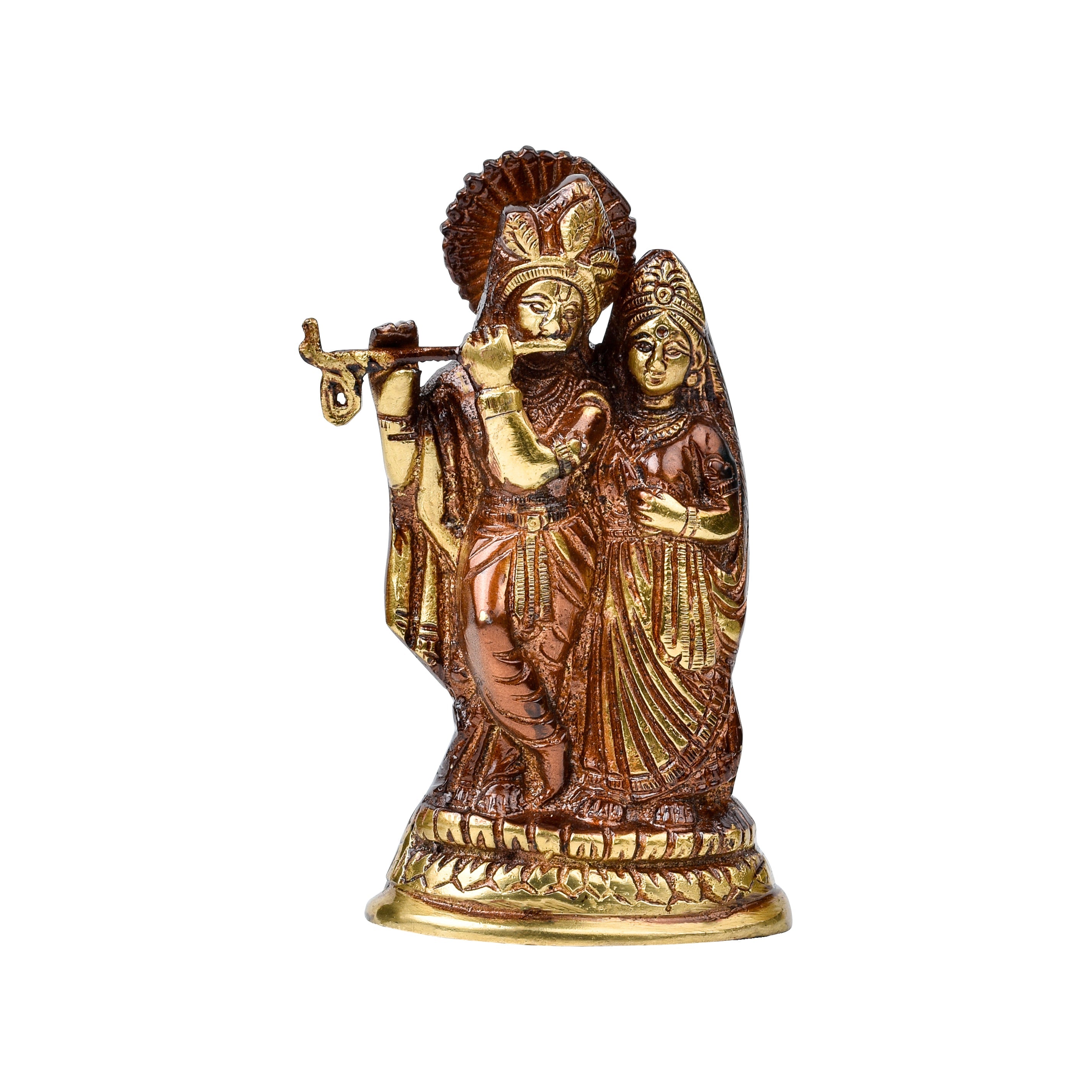 Radha Krishna God Idol - 5" Height