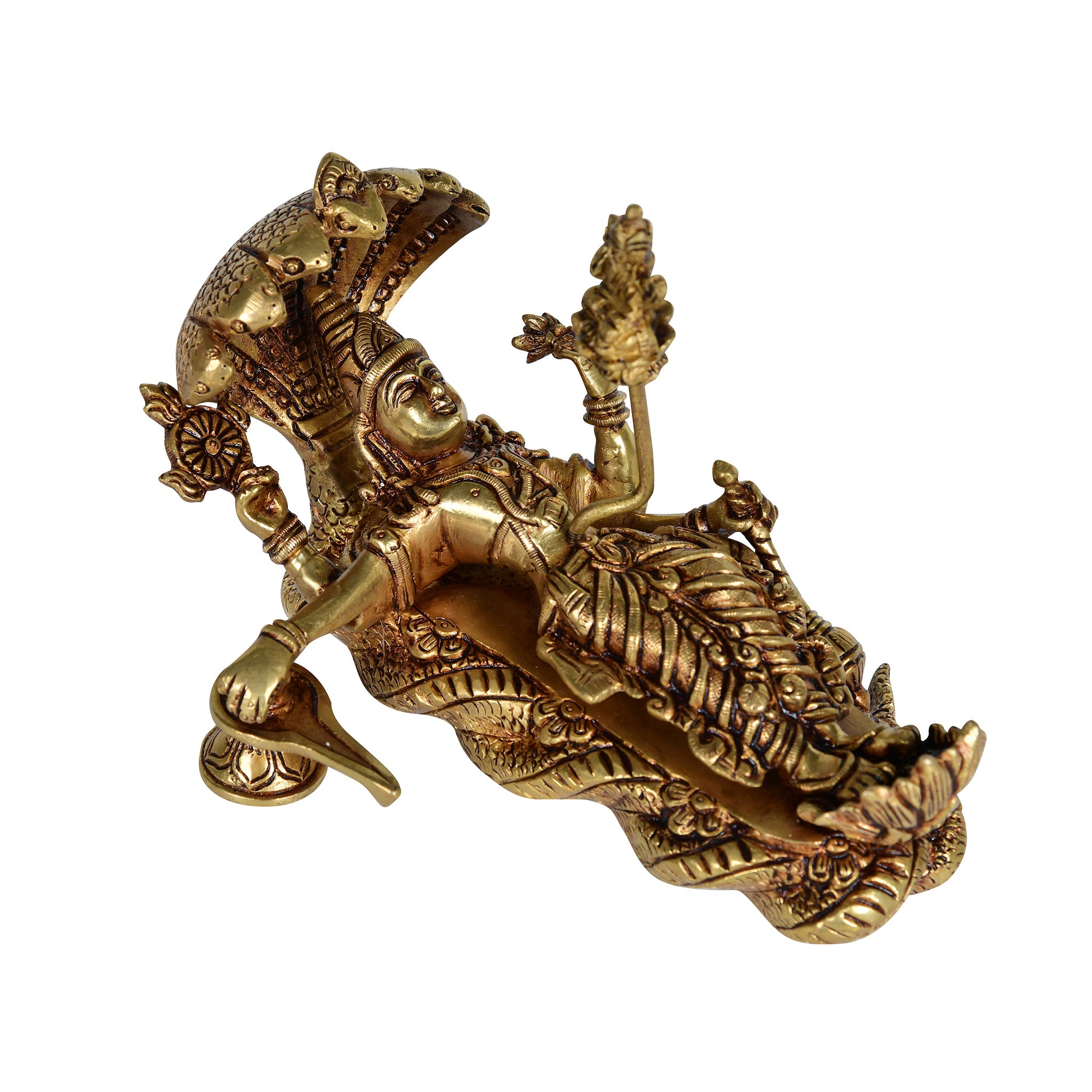 Resting Brahma Vishnu Mahesh - 5" Height