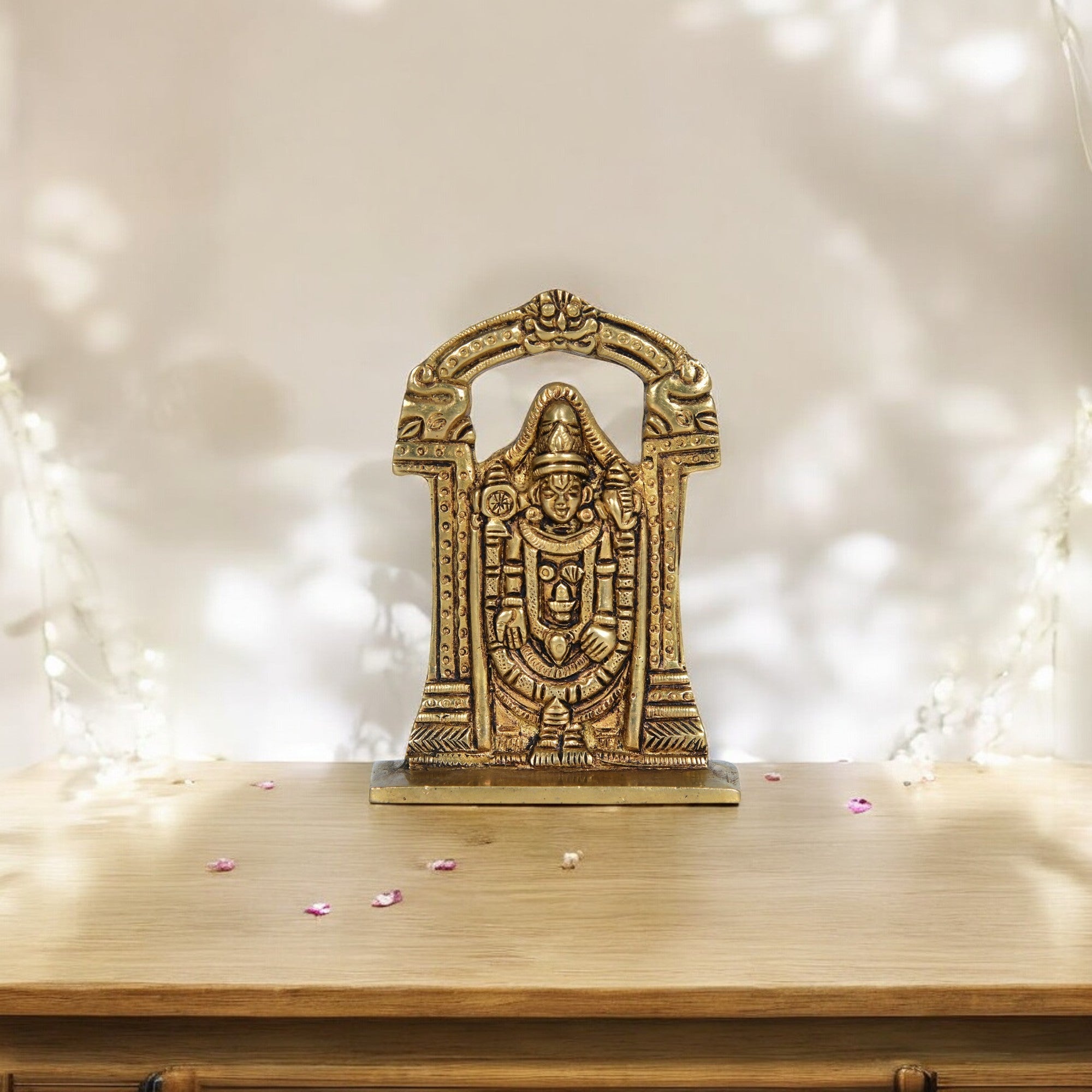 Brass Tirupati Balaji Venkateshwara - 4" Height