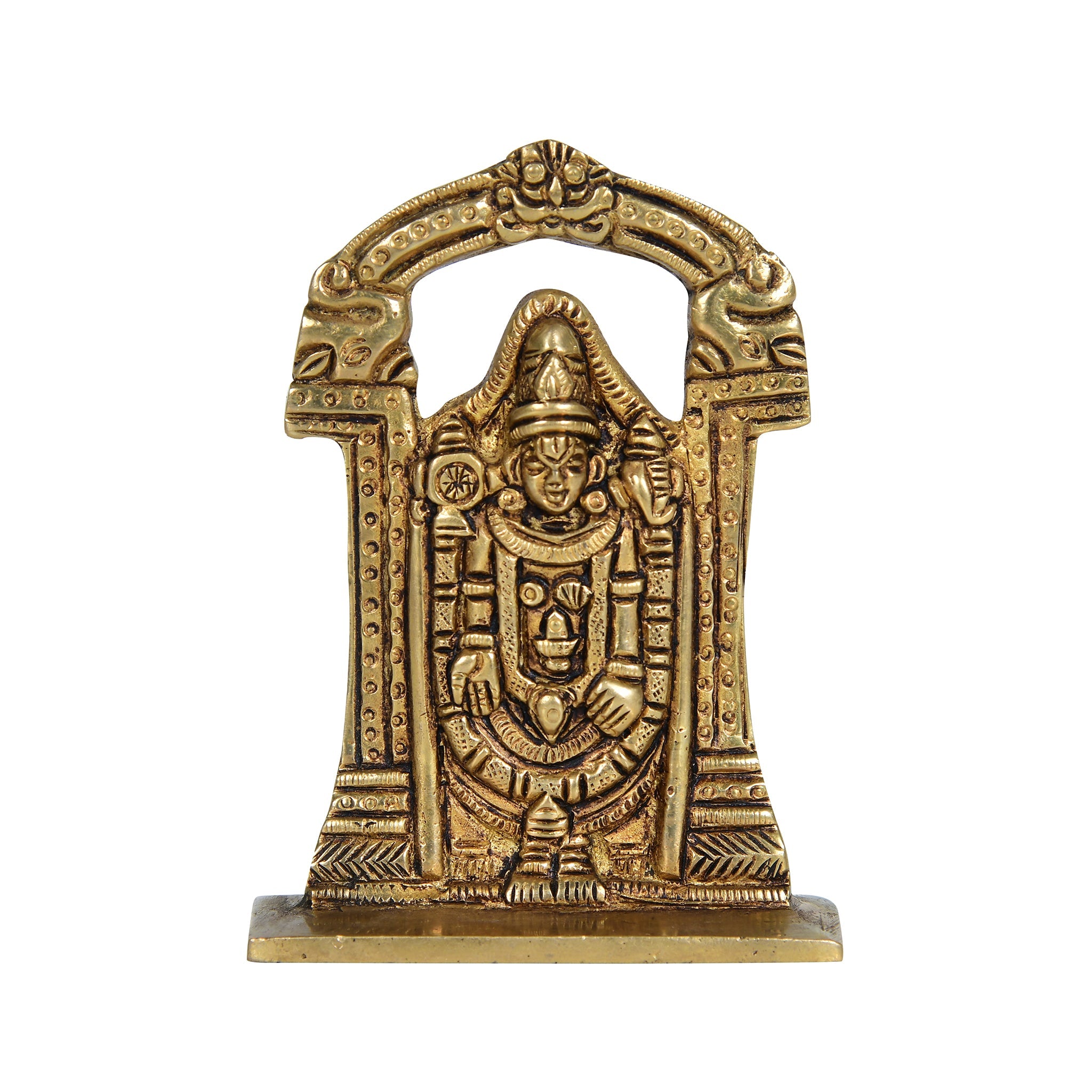 Brass Tirupati Balaji Venkateshwara - 4" Height
