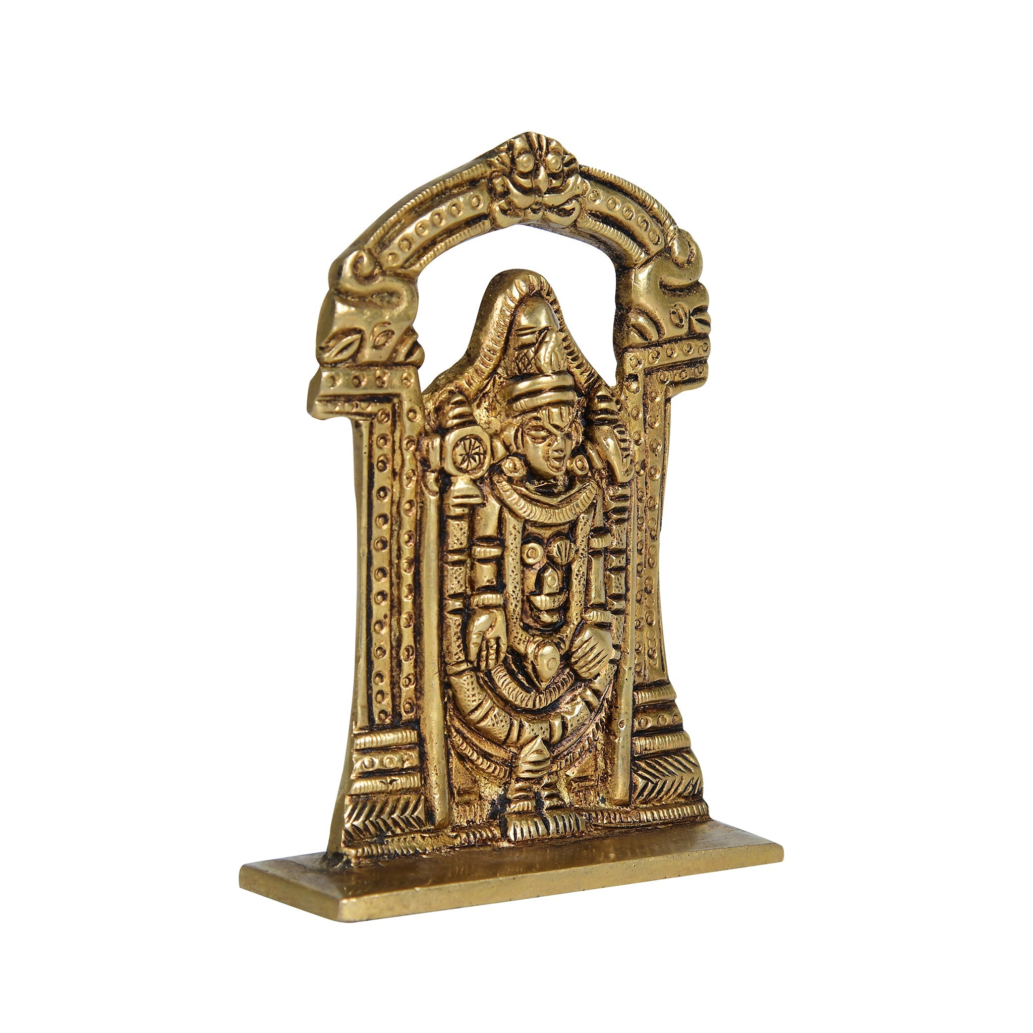 Brass Tirupati Balaji Venkateshwara - 4" Height