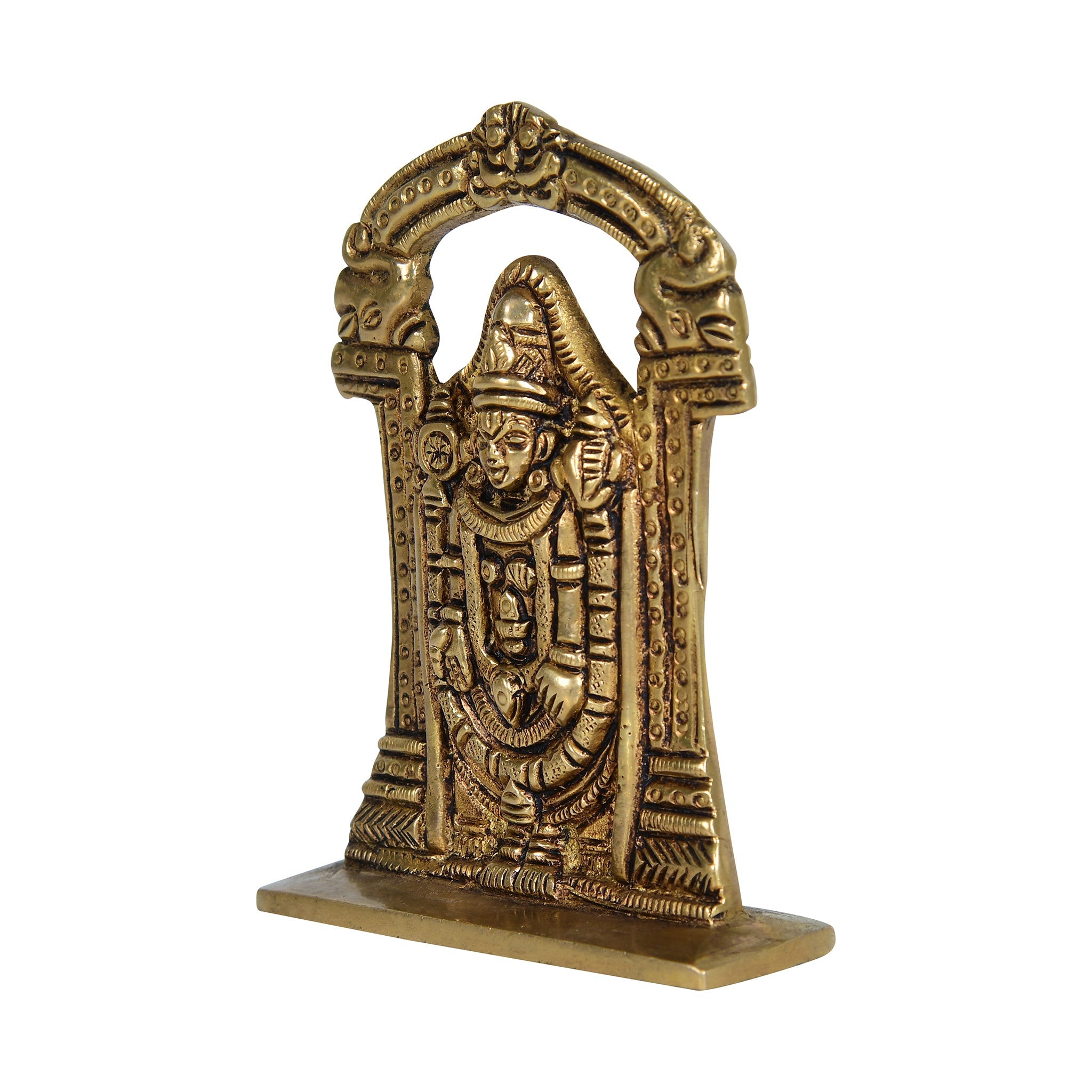 Brass Tirupati Balaji Venkateshwara - 4" Height