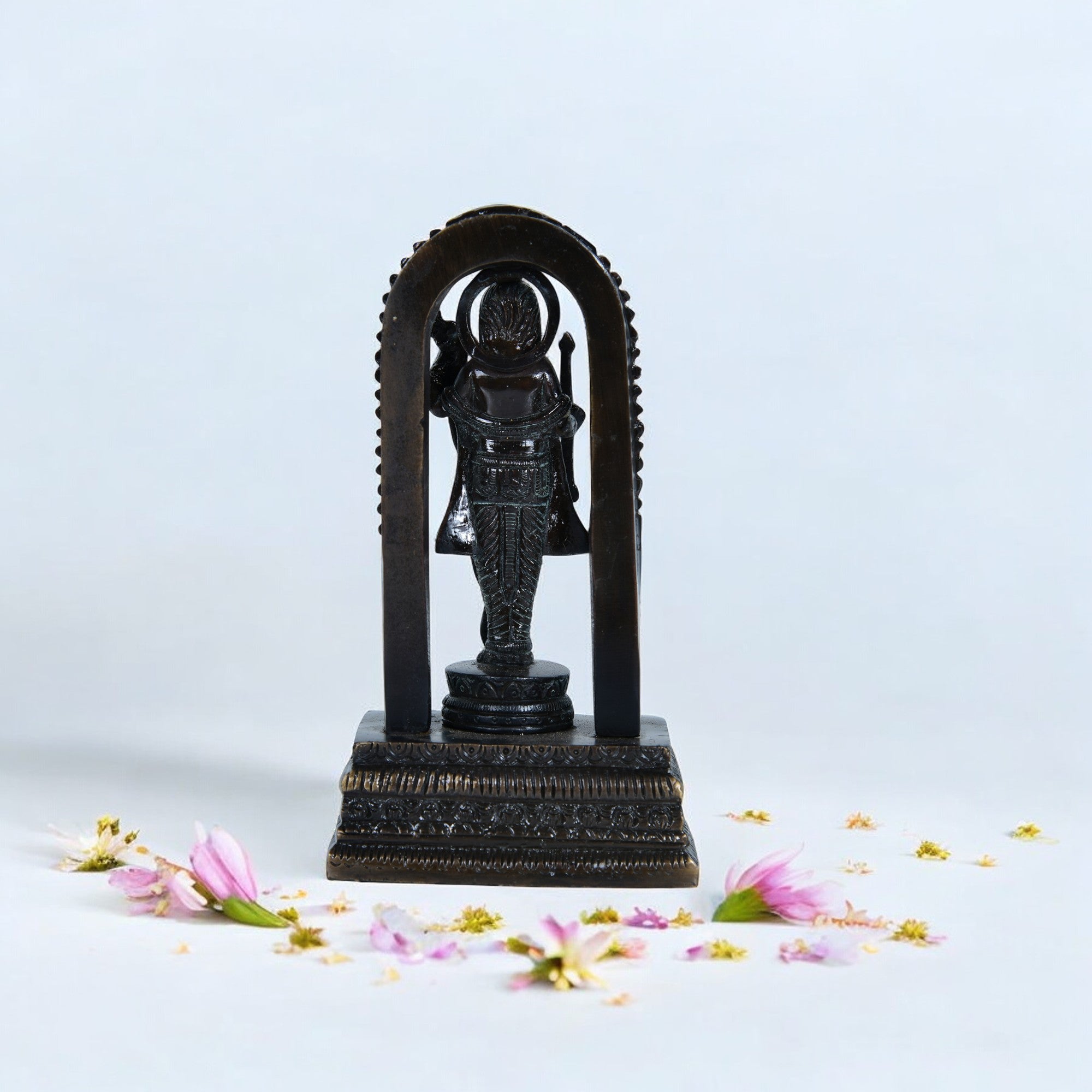 Divine Lord Venkateswara Brass Idol with Arch – Balaji Murti for Pooja & Home Temple