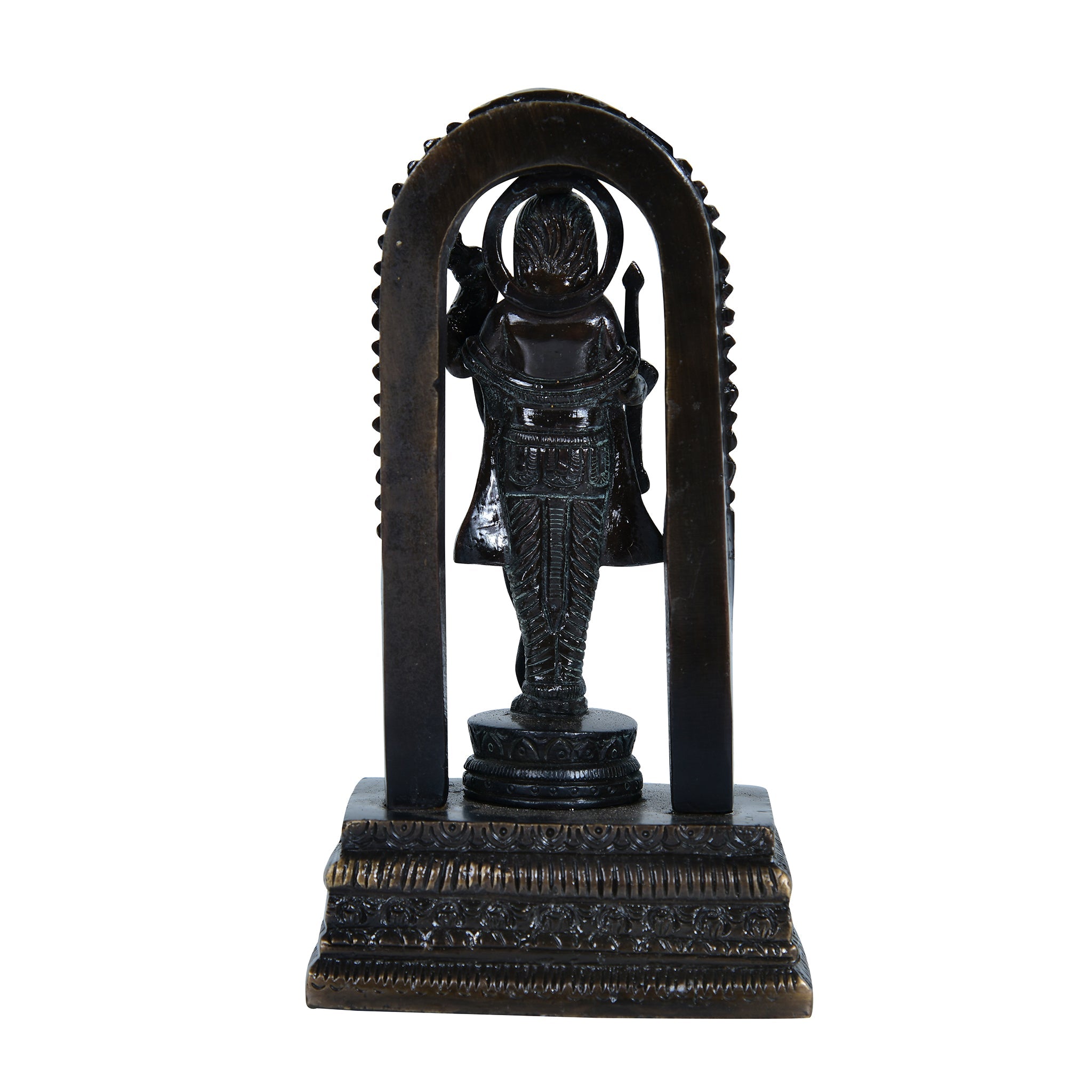 Divine Lord Venkateswara Brass Idol with Arch – Balaji Murti for Pooja & Home Temple