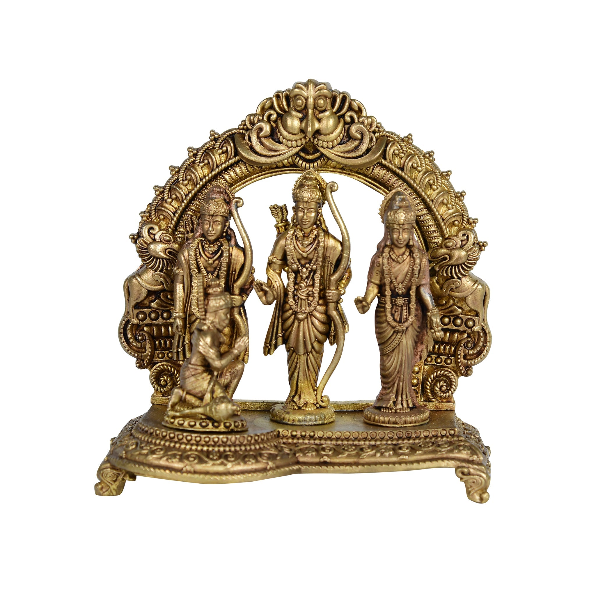 Brass Ram Darbar - 4" Height
