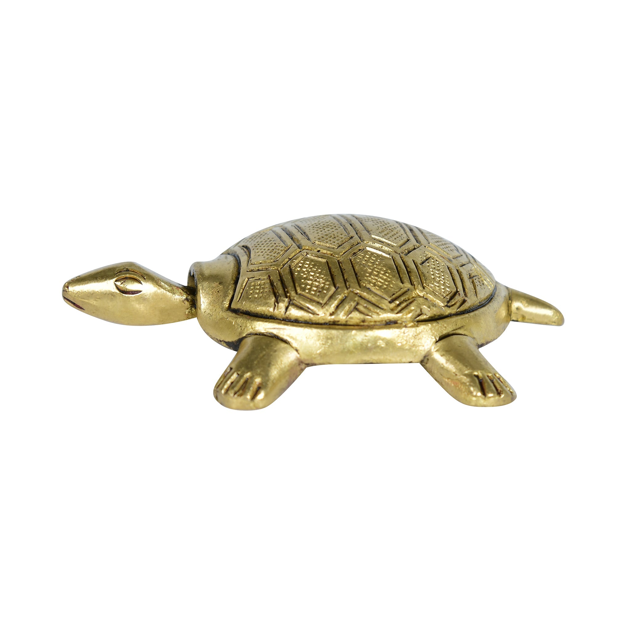 Brass turtle Miniature Pair