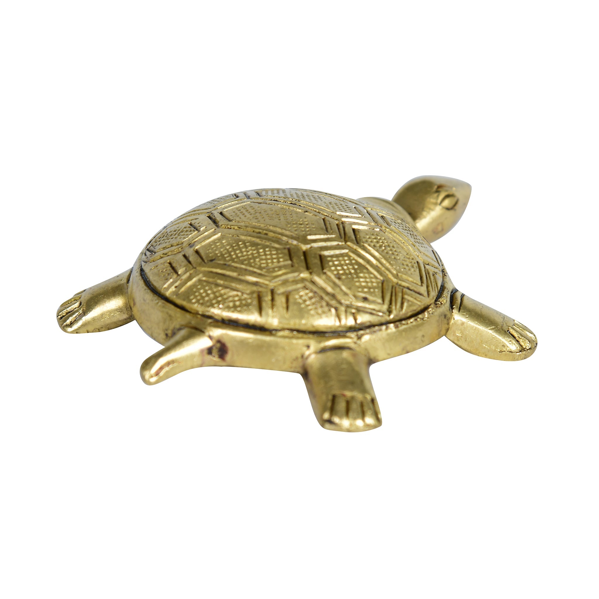 Brass turtle Miniature Pair