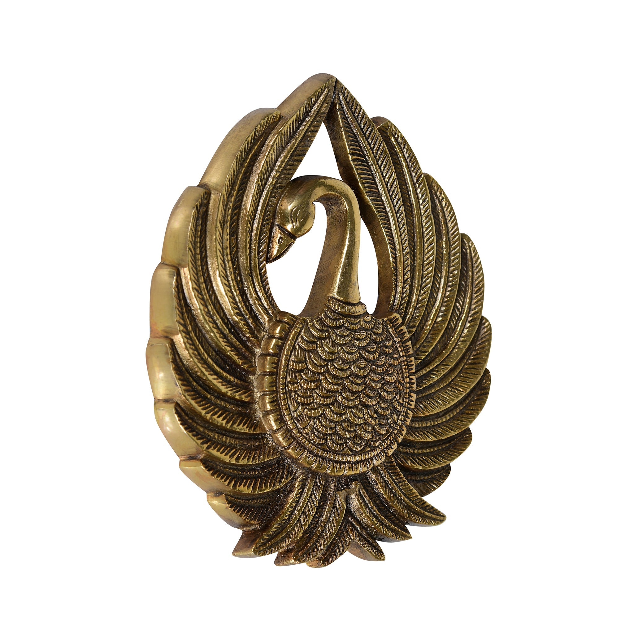 Brass peacock Wall hanging