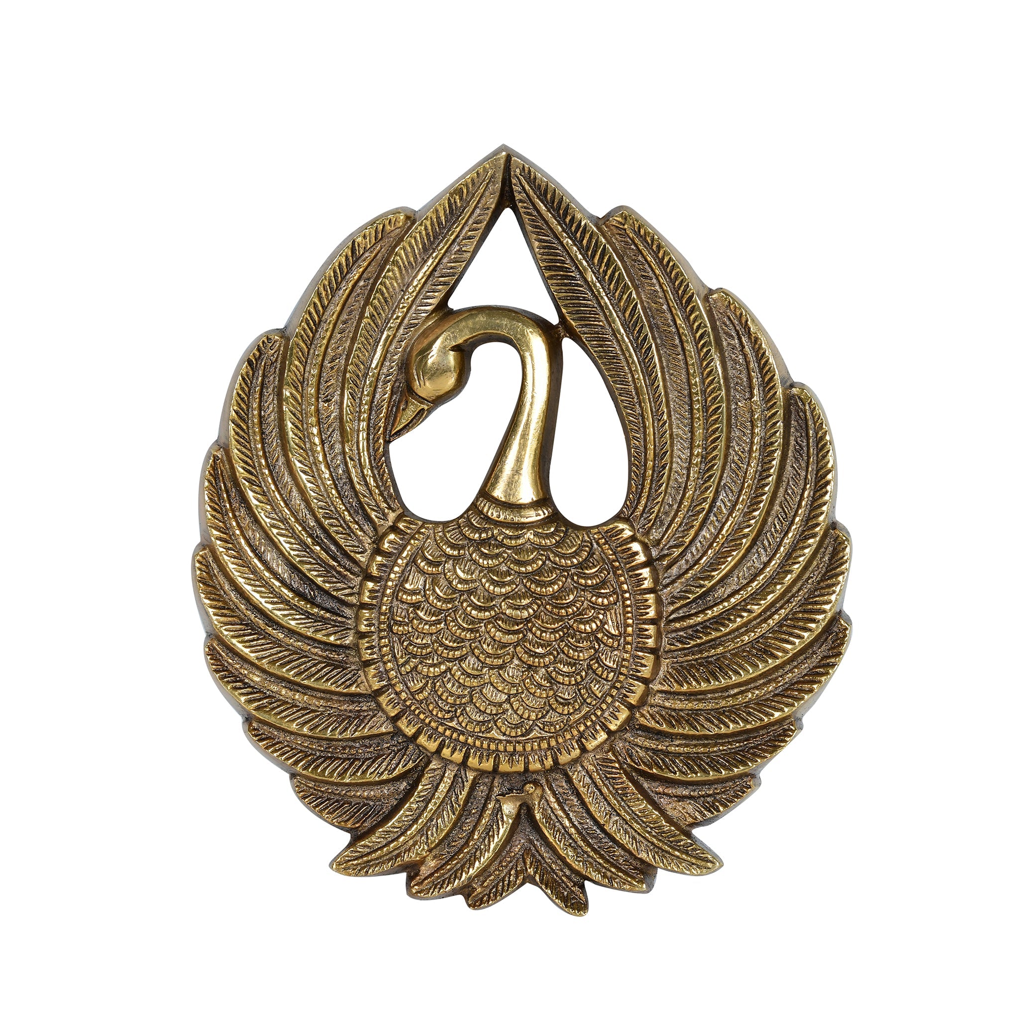 Brass peacock Wall hanging