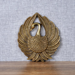 Brass peacock Wall hanging