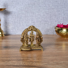 Brass Ram Darbar - 4" Height