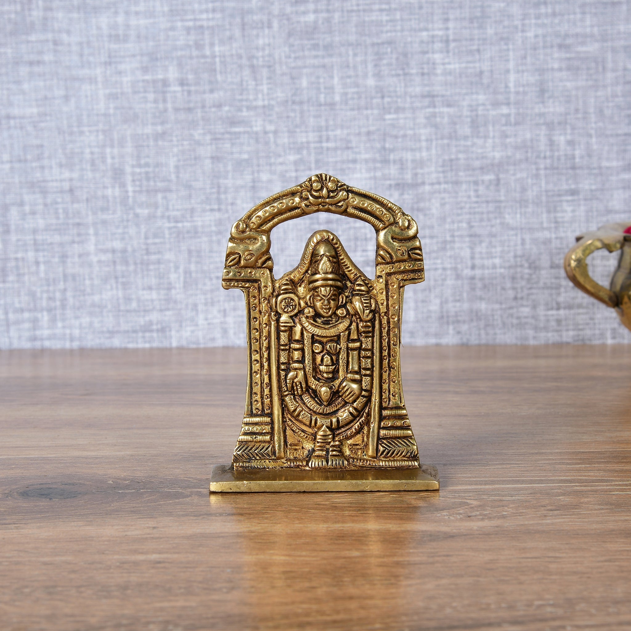 Brass Tirupati Balaji Venkateshwara - 4" Height