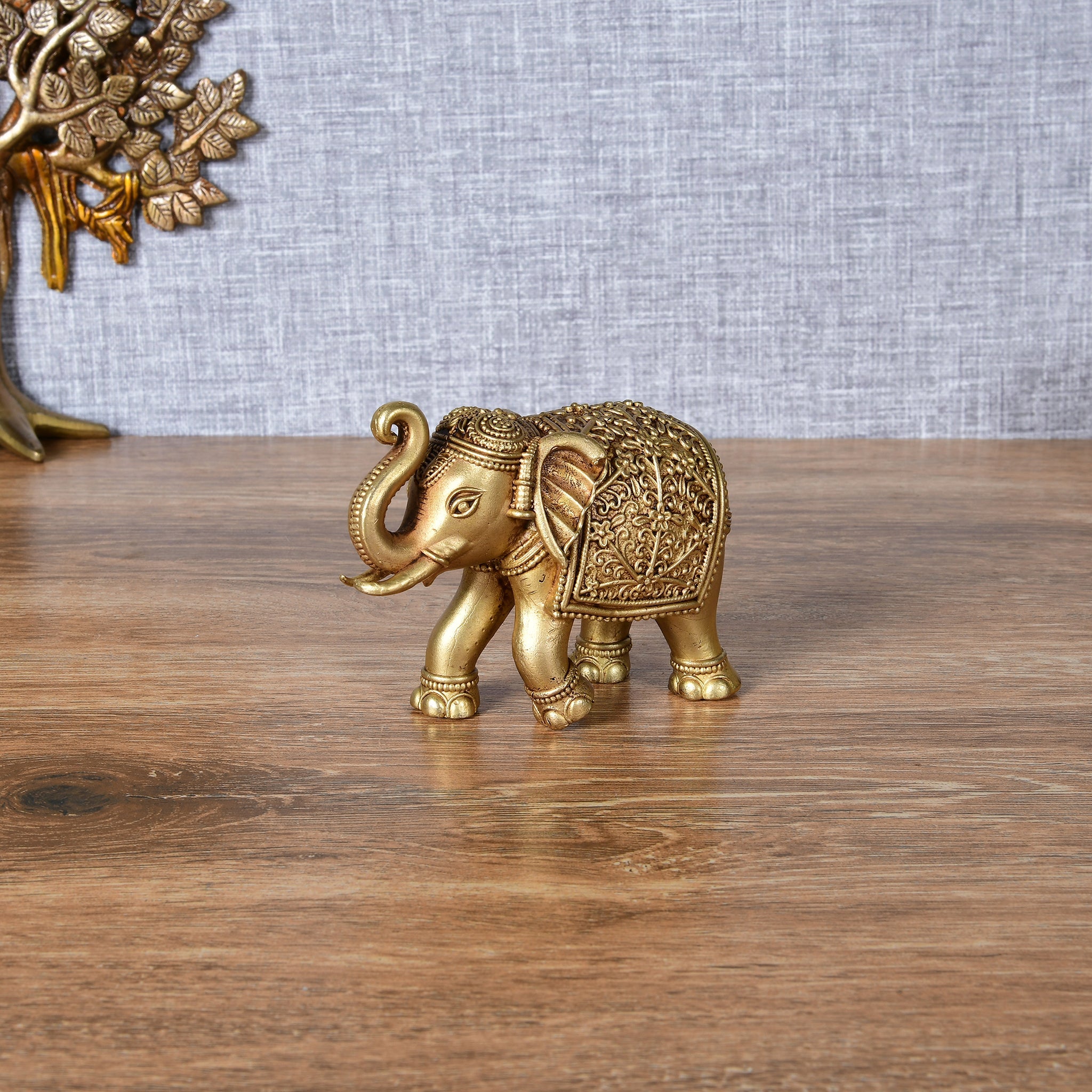 Brass Superfine Elephant - 2" Heights