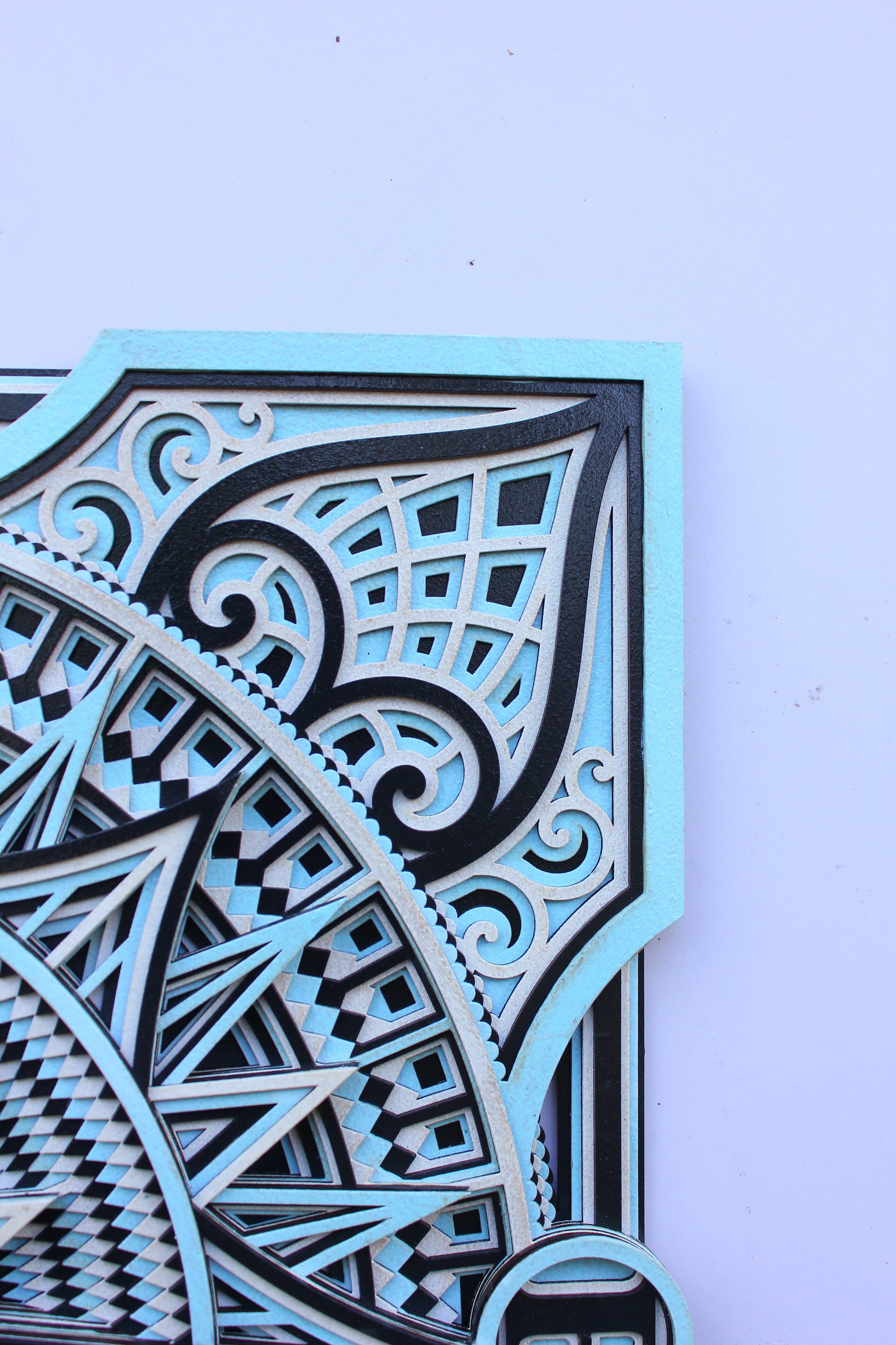 Square Compass Wall Art - Handcrafted Rustic Boho Home Accent, Unique Gift, Wall Decor