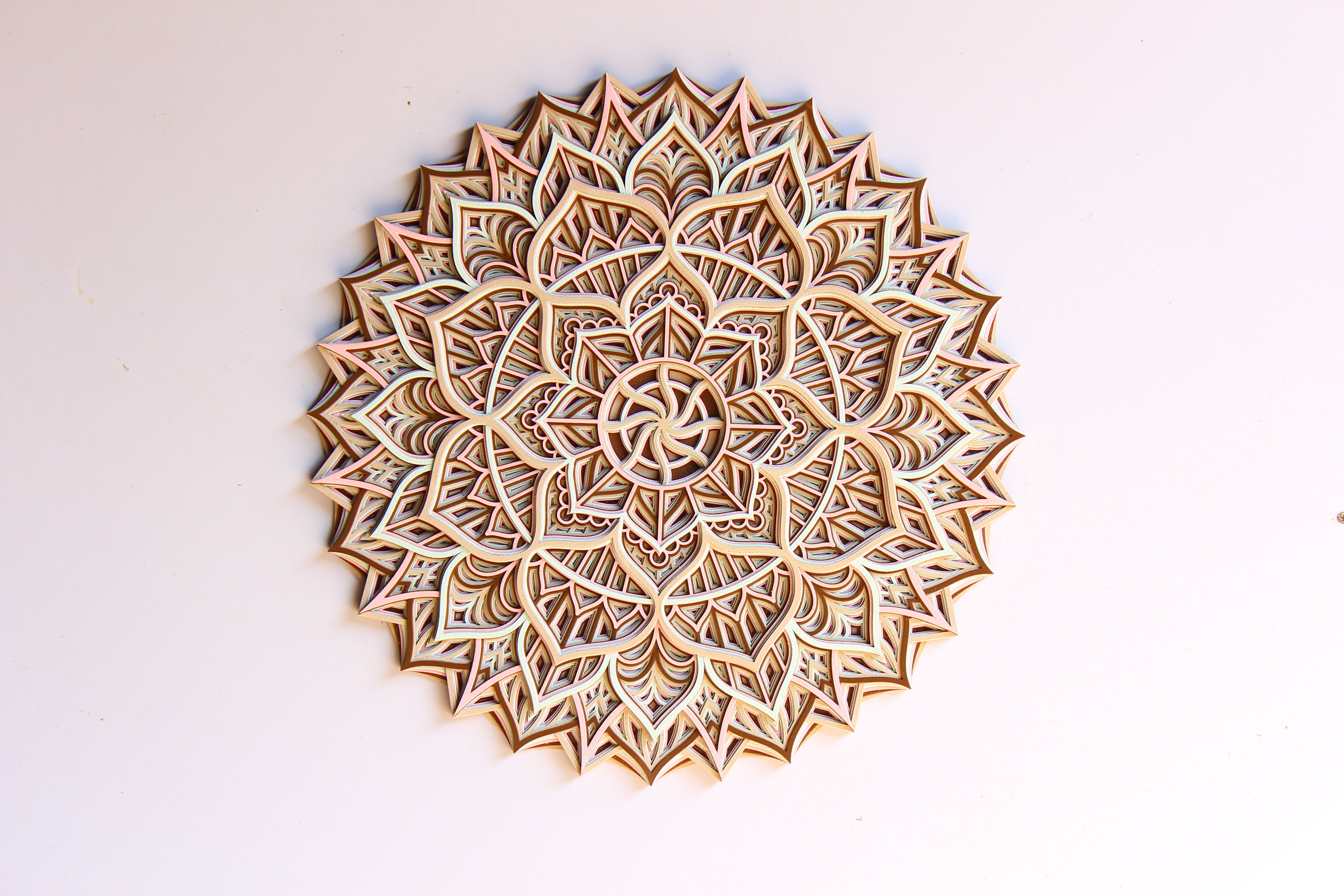 Mandala Wall Art- Peace, Spiritual awakening, Decor, Yoga studio, Living Room, Gift