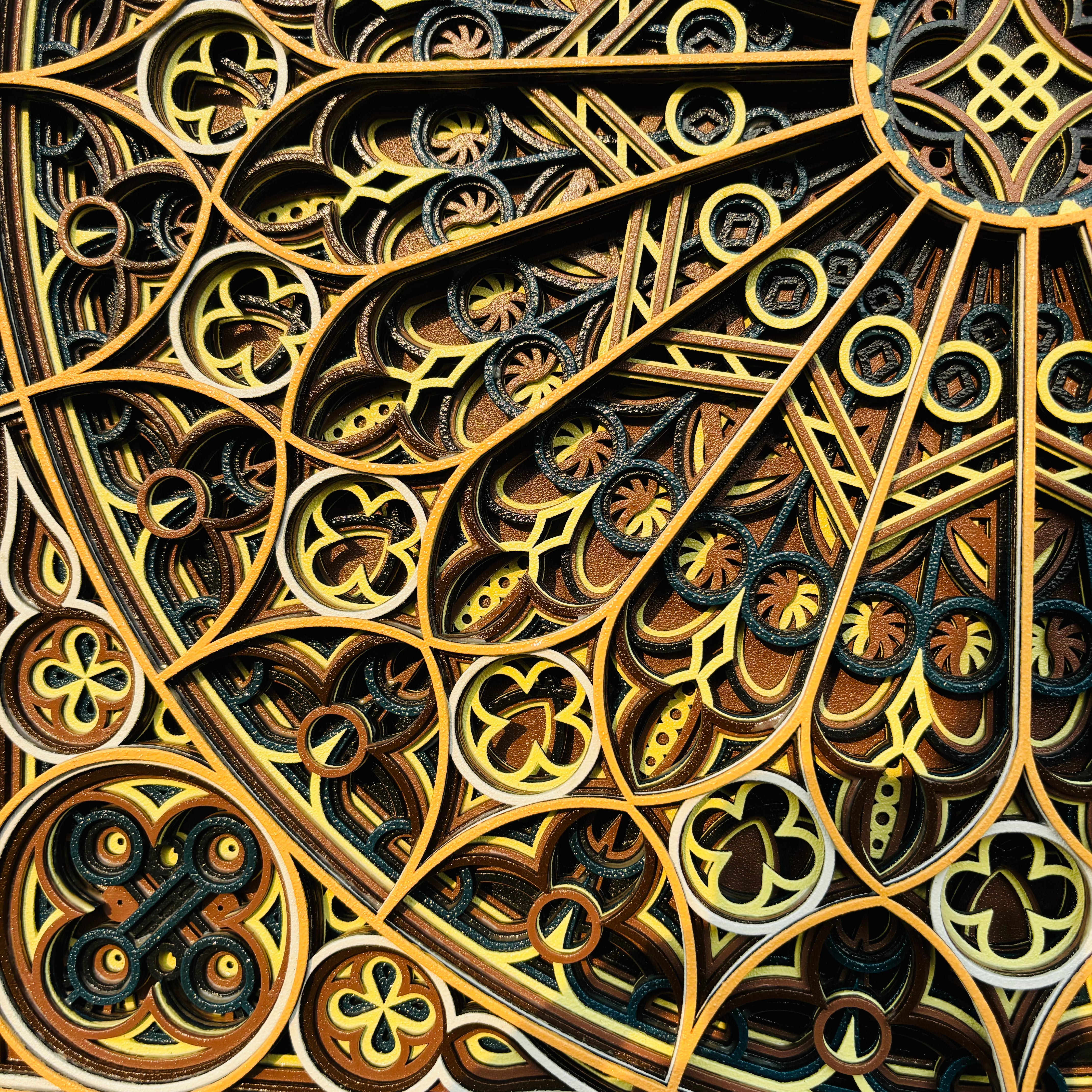 New Grey Mandala Wall Hanging, Unique gift, Vaastu, Peace, focus, Meditation, Home decor