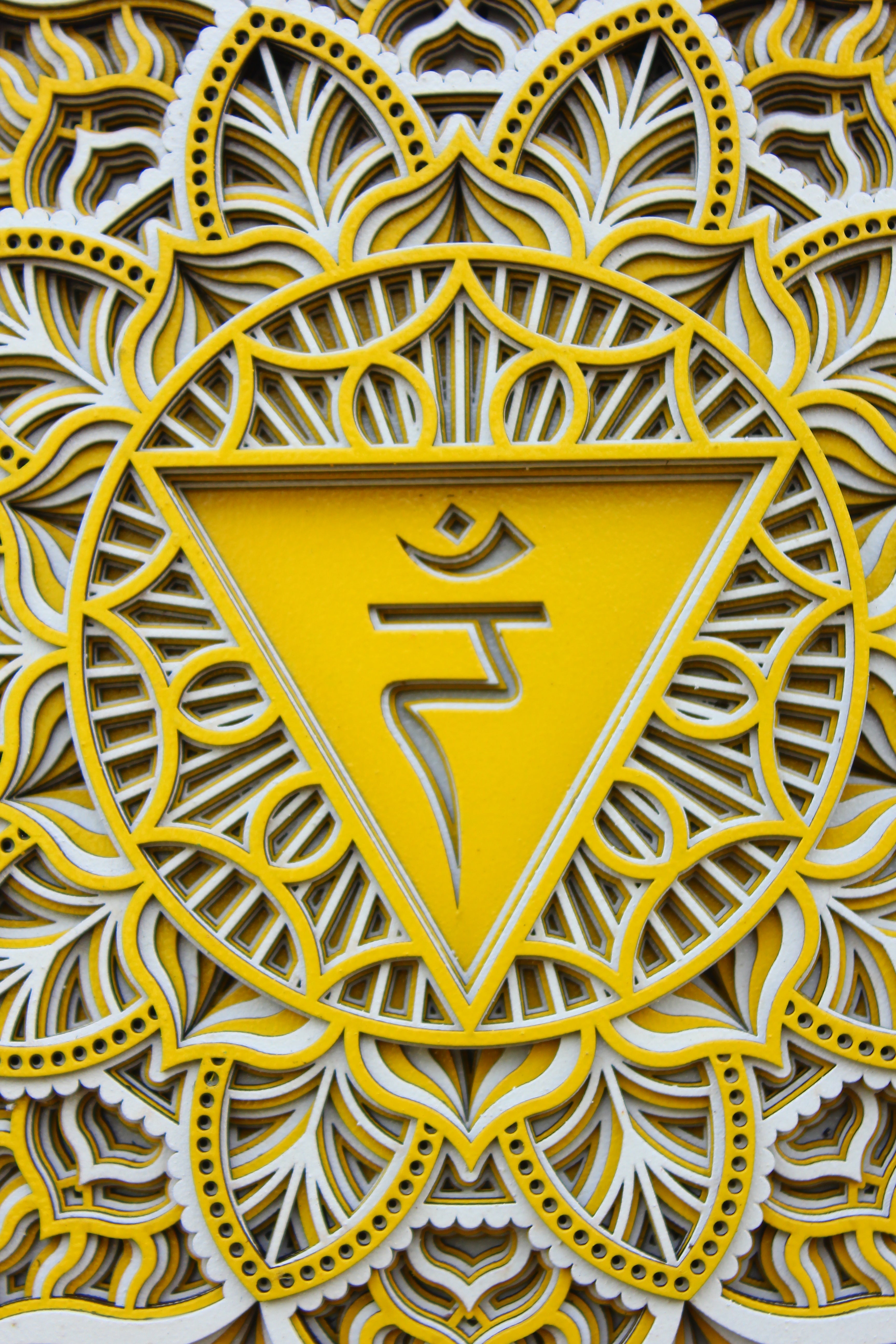Solar Plexus Chakra -Seven Chakras, Healing, Meditation, Reiki, Yoga, Decor, Gift