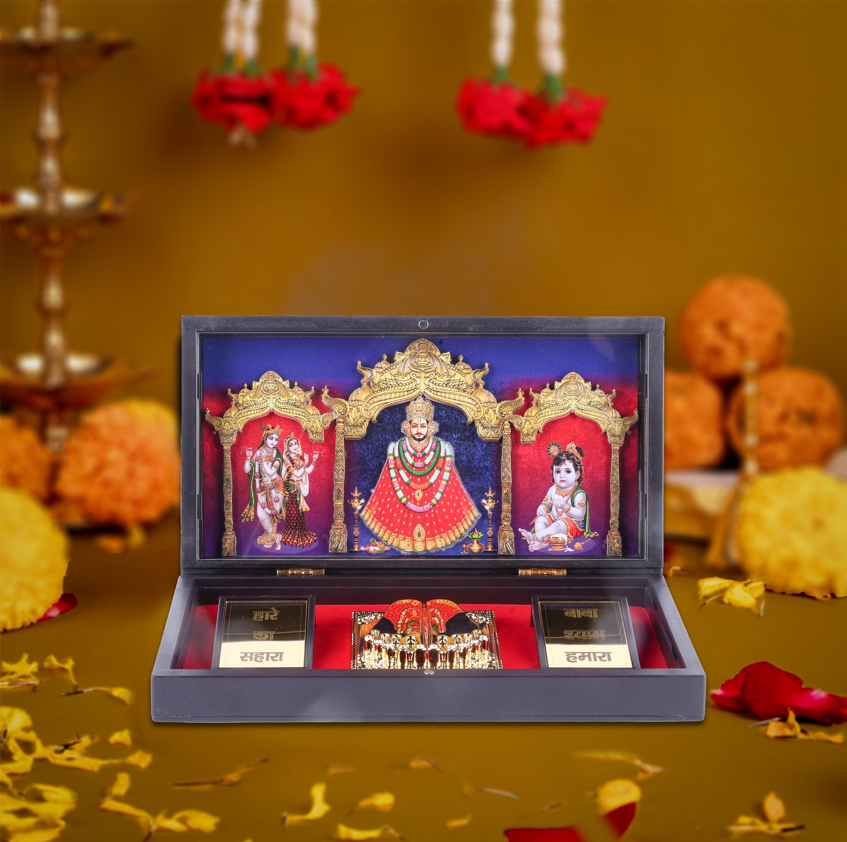 Khatu Shyam Ji Pocket Temple – Portable Mini Mandir for Devotees