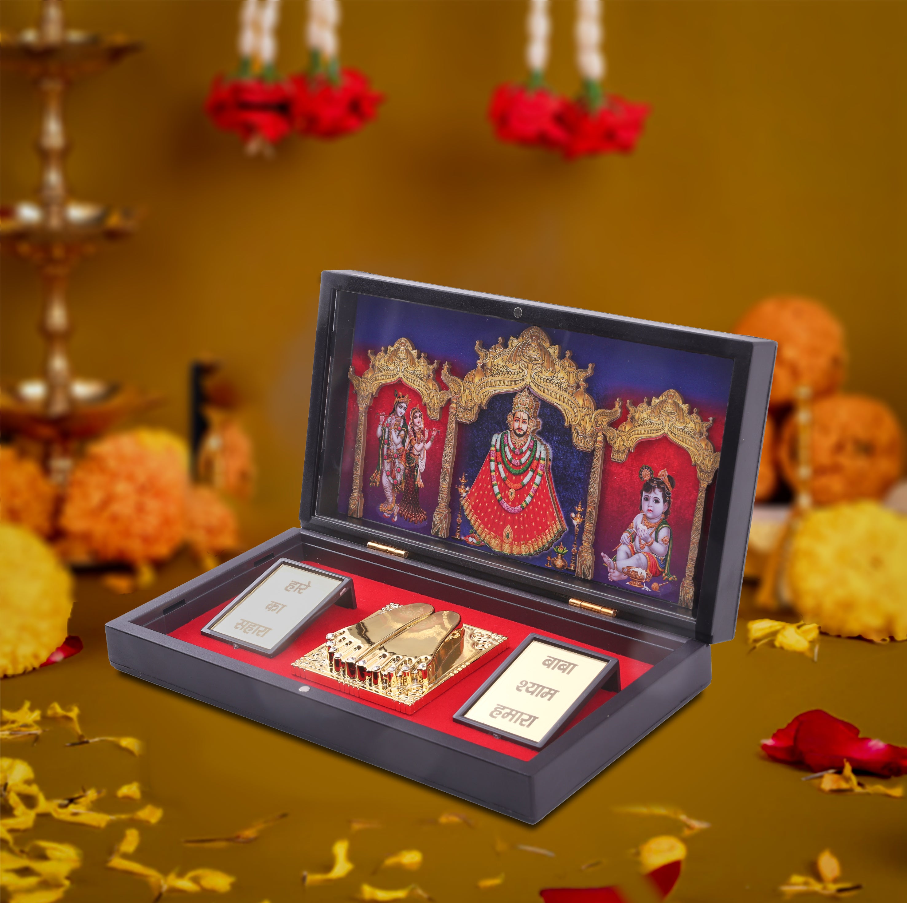 Khatu Shyam Ji Pocket Temple – Portable Mini Mandir for Devotees