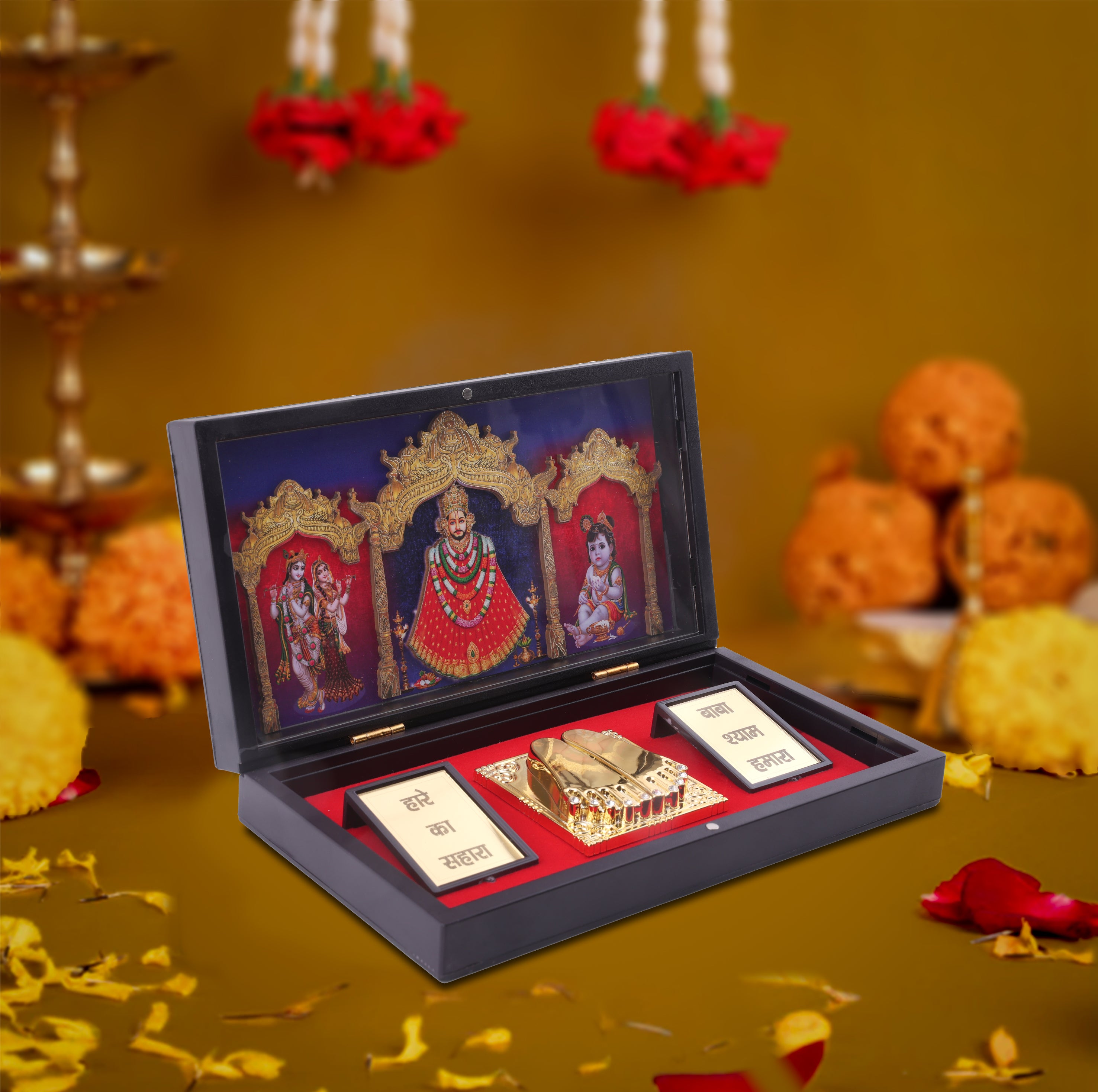Khatu Shyam Ji Pocket Temple – Portable Mini Mandir for Devotees