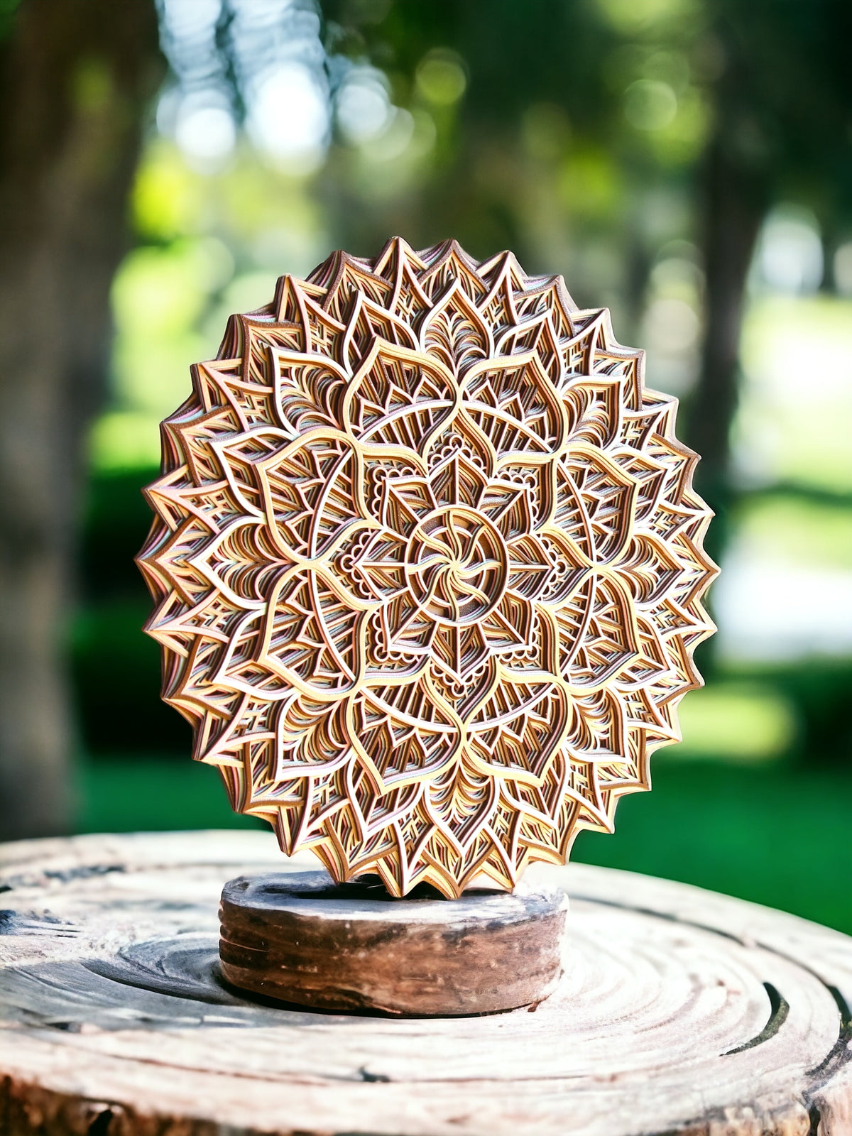 Mandala Wall Art- Peace, Spiritual awakening, Decor, Yoga studio, Living Room, Gift