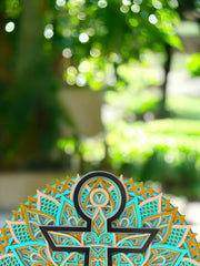 Wooden Anchor Mandala Wall Hanging. Home Decor, Spiritual gift