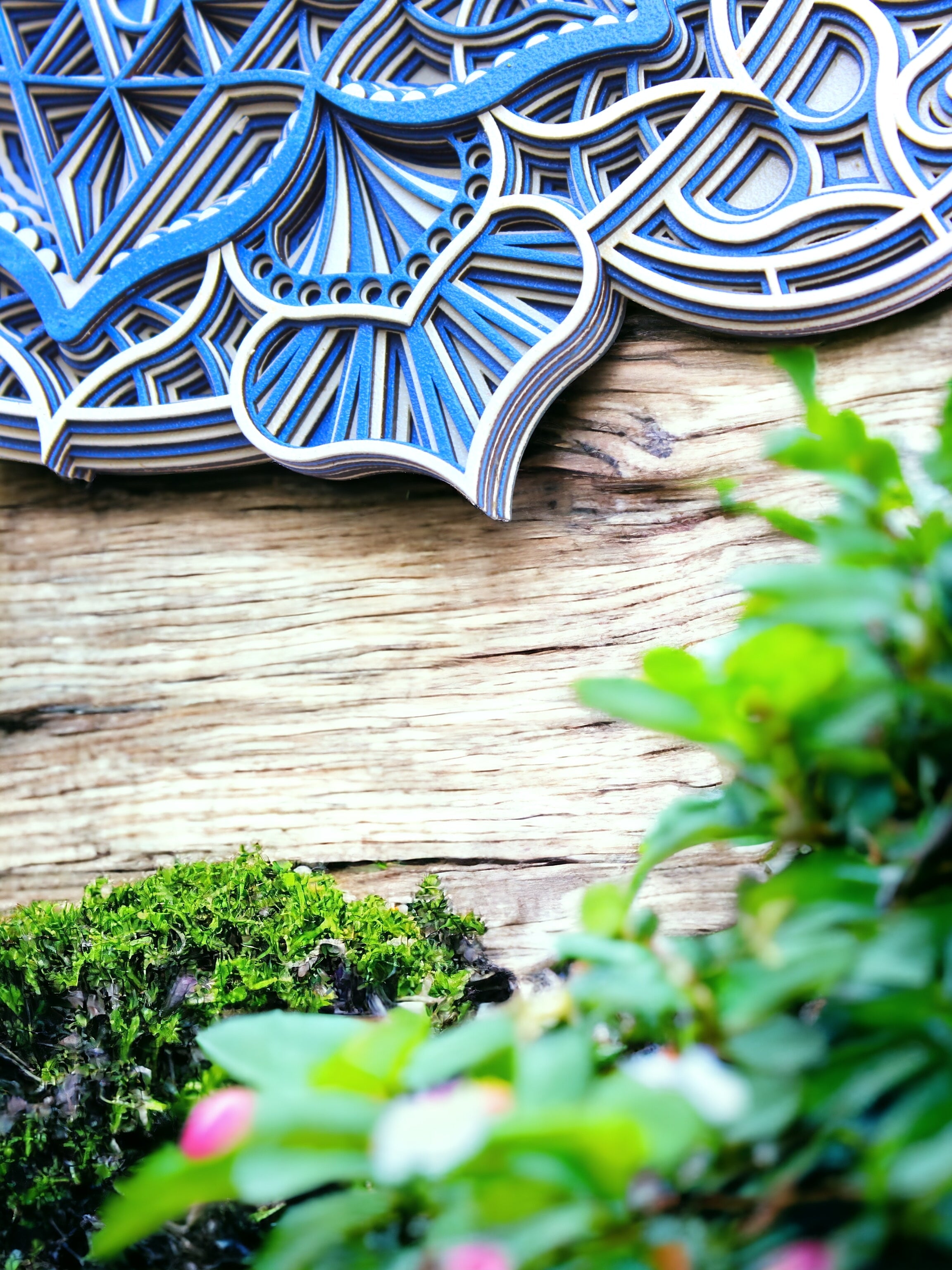 Third Eye Chakra Mandala Wall Art- Healing, Reiki, Yoga, Meditation, Spiritual Gift, Yoga Studio, Living Room