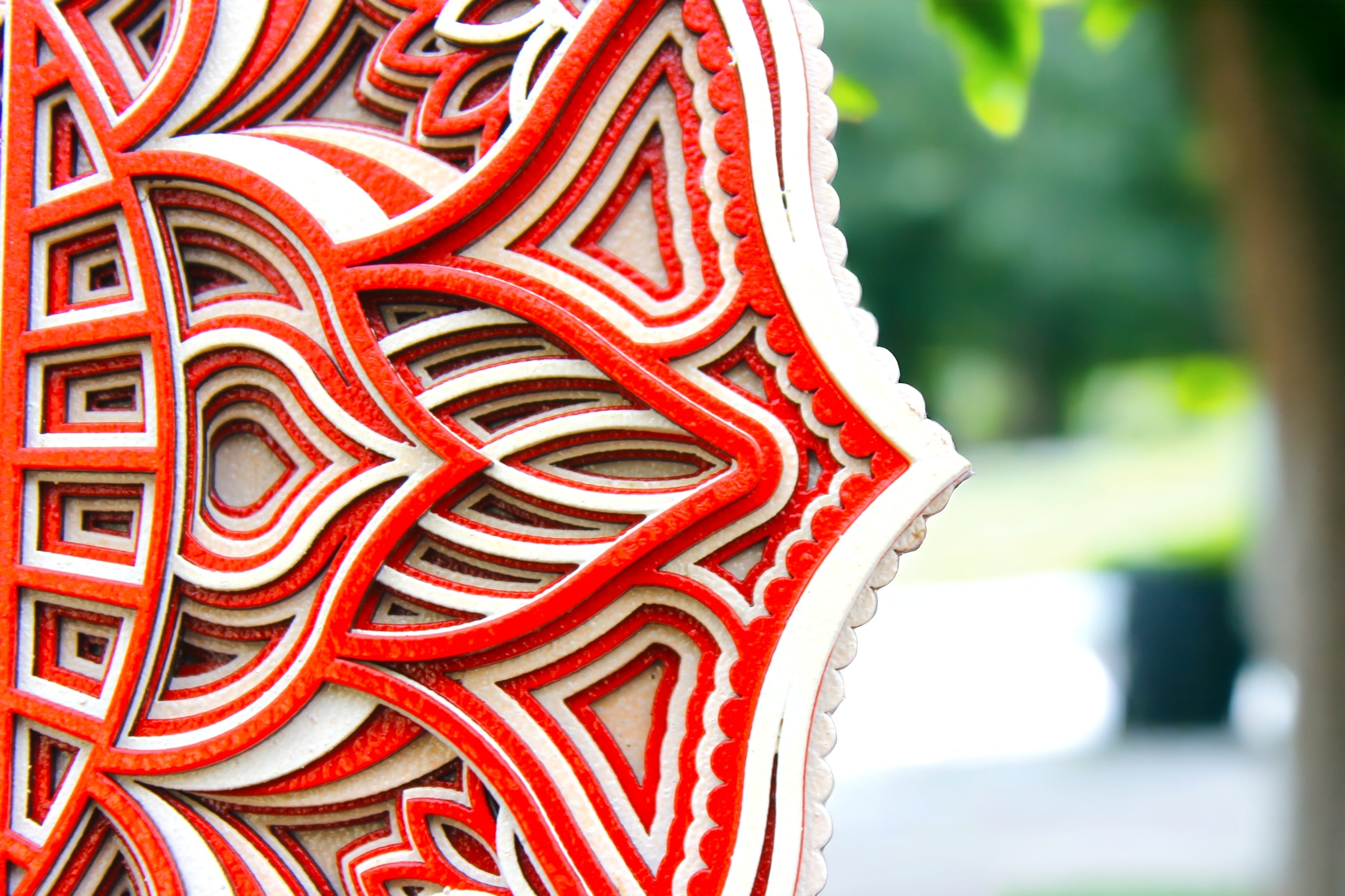 Root Chakra Mandala Art- Seven Chakras, Wall Art, Meditation, Healing, Gift