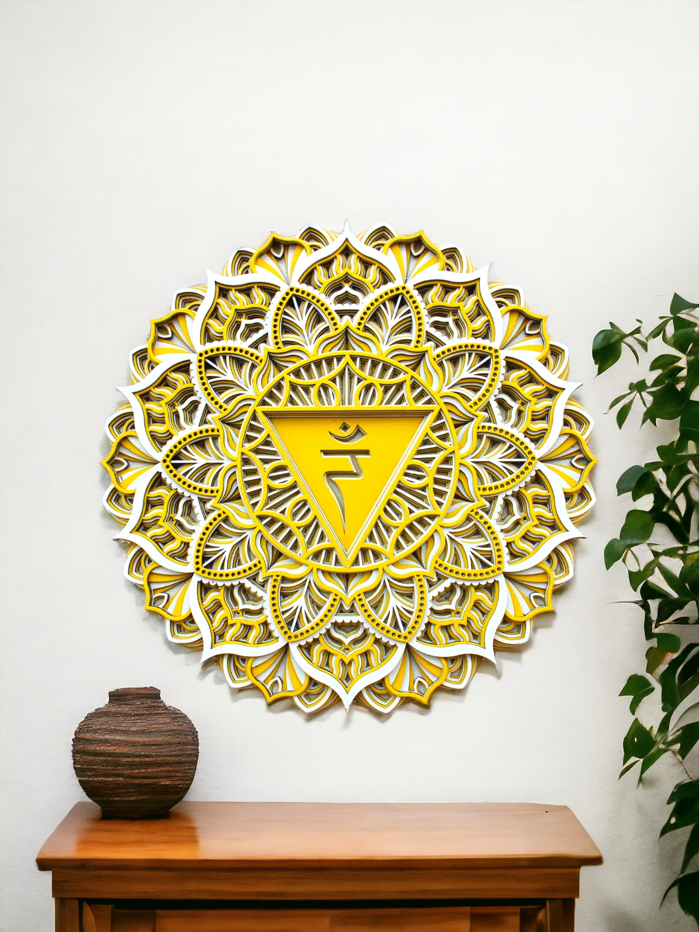 Immerse Yourself in Vibrant Harmony – Chakra Mandala Set (7 Mandalas),Spiritual Gift, Meditation, Yoga Studio