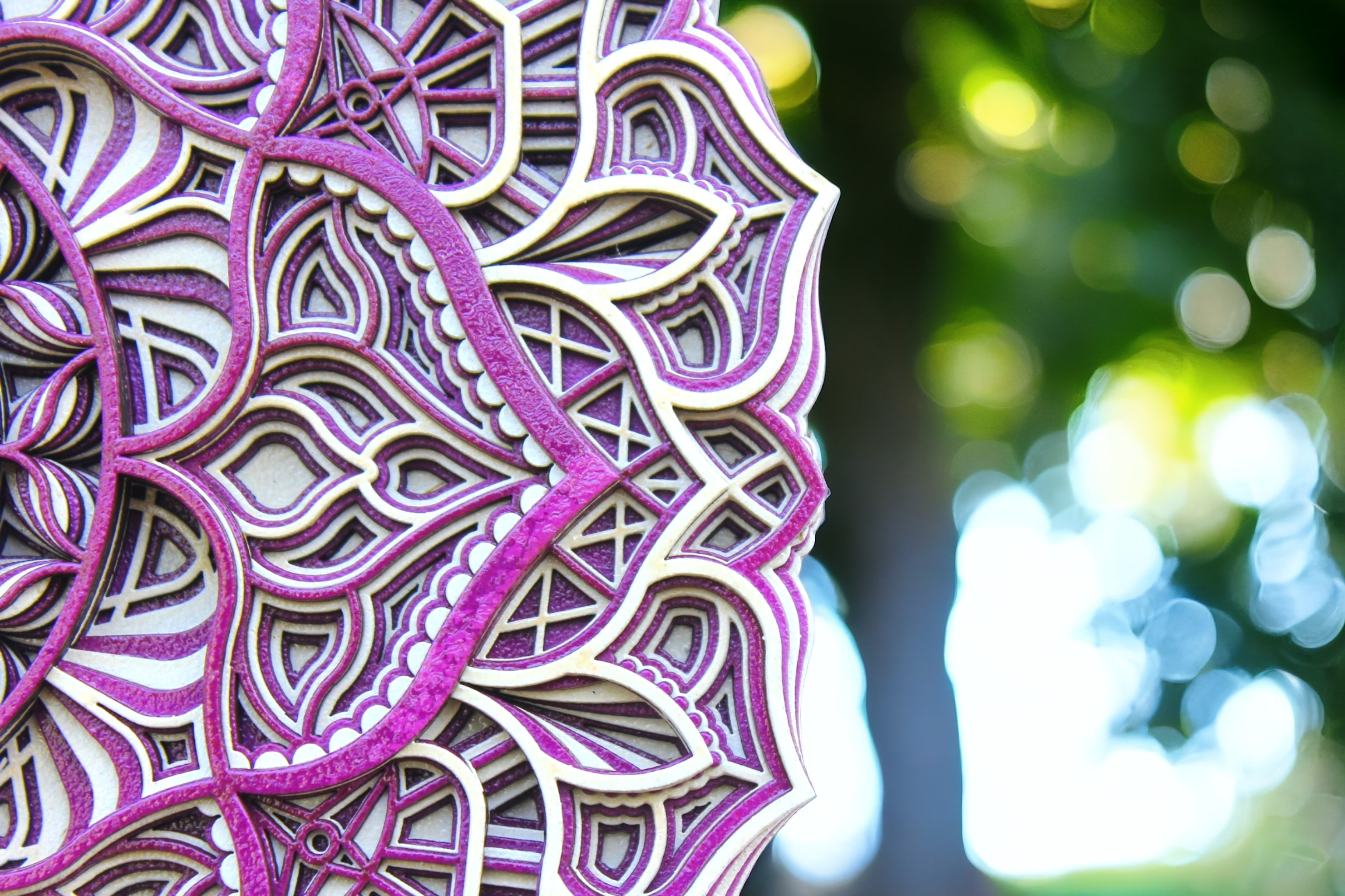 Crown Chakra Mandala Wall Hanging- Meditation, Sahasrara Chakra, Connecting to inner self Focus