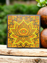 Evil Eye Lotus Square - 9 Layers