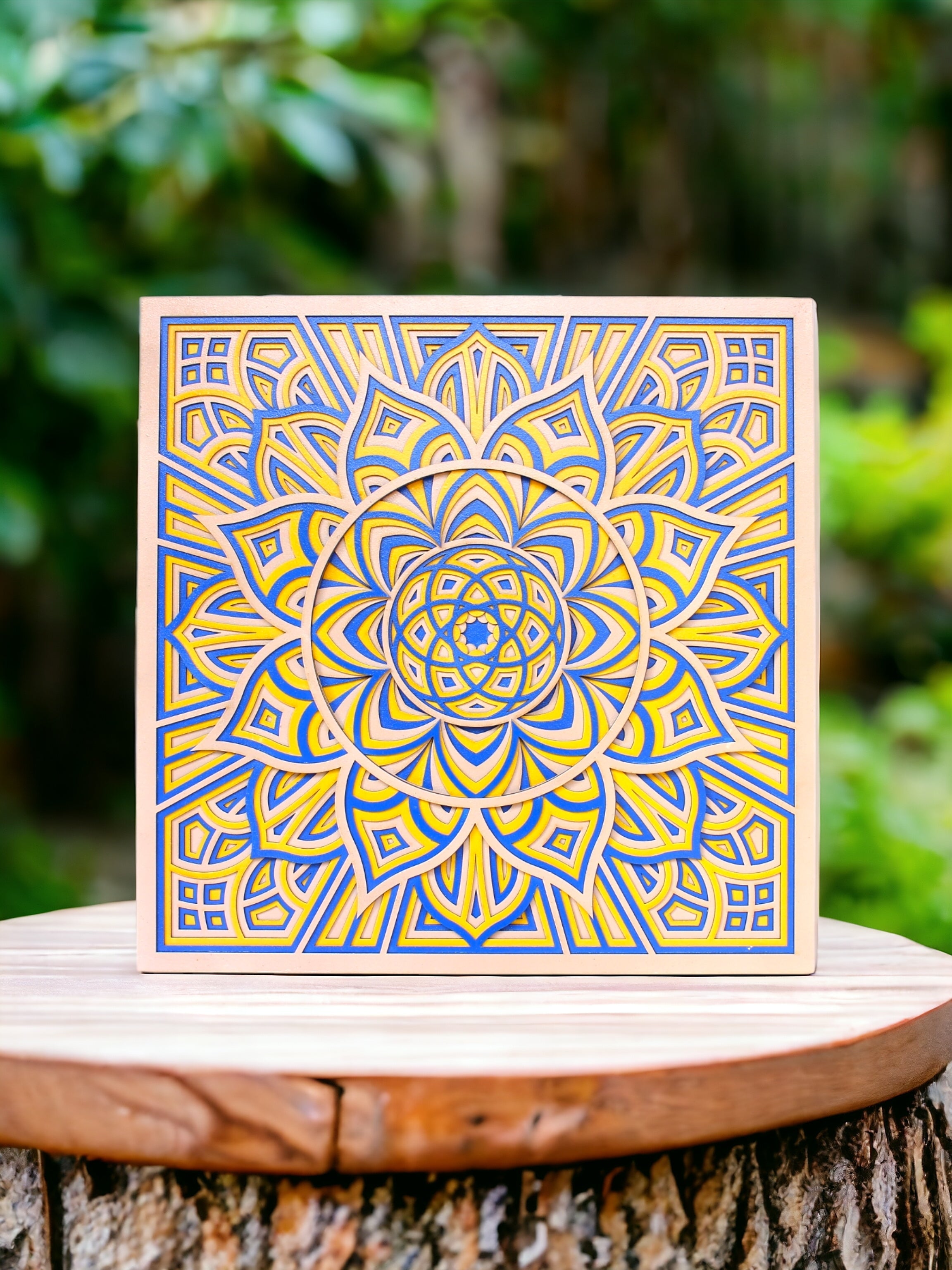 Sunflower Square - 8 Layers